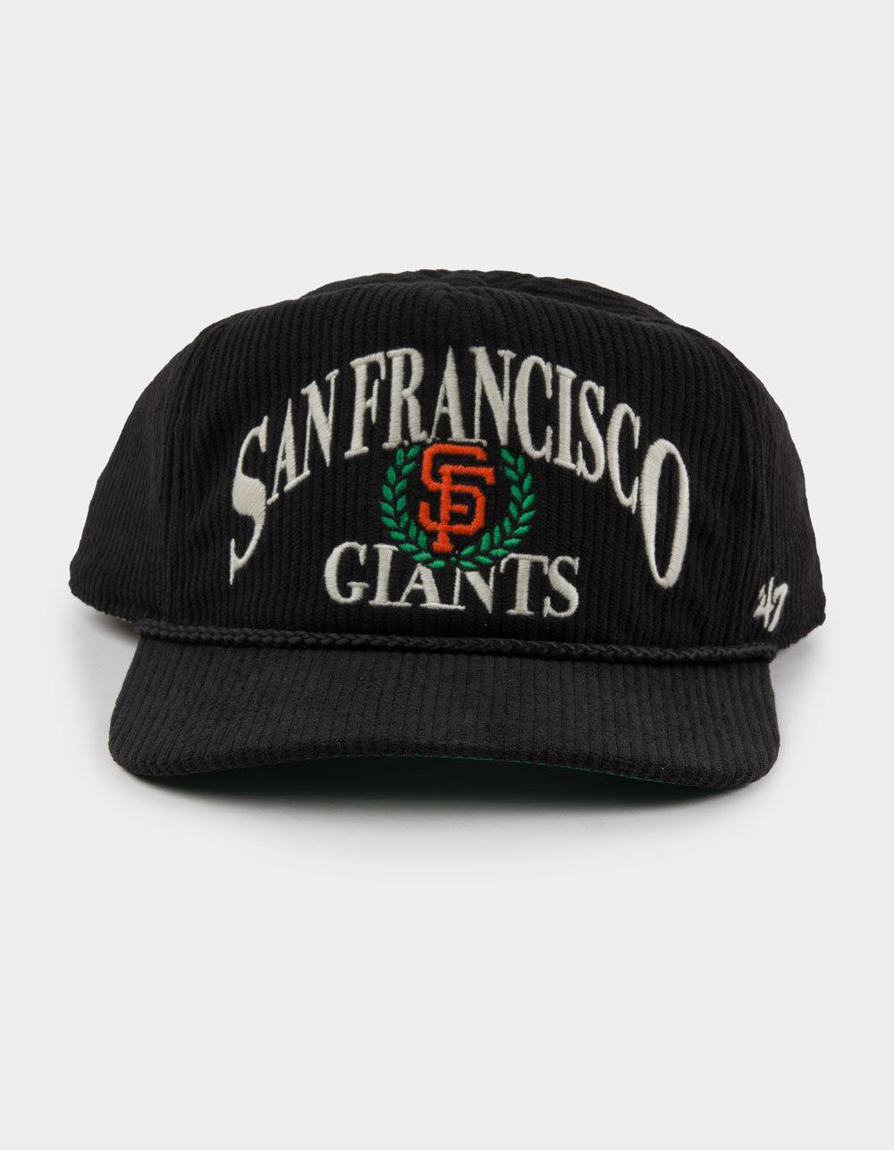 47 BRAND San Francisco Giants Pitchout Rope '47 Hitch Snapback Hat - BLACK Product Image