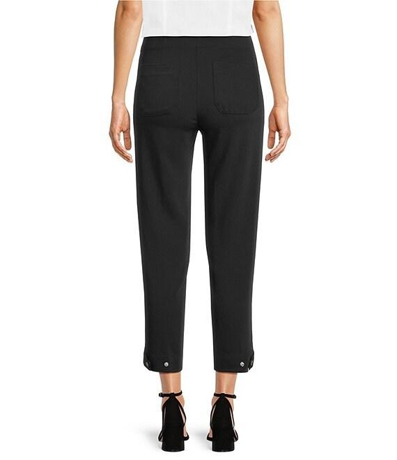 KARL LAGERFELD PARIS Stretch Flat Front Pants Product Image