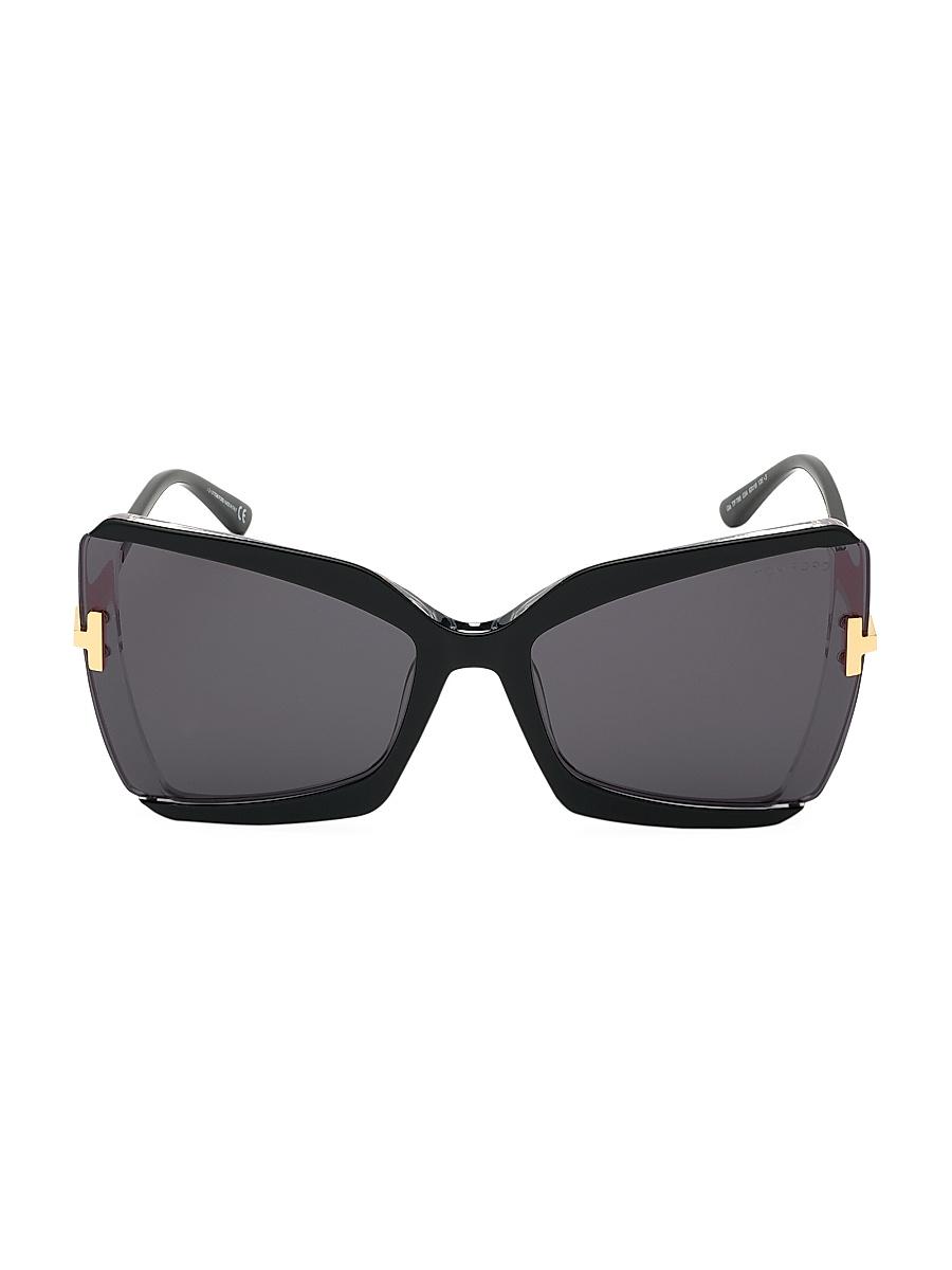 Womens Gia 63MM Butterfly Sunglasses Product Image
