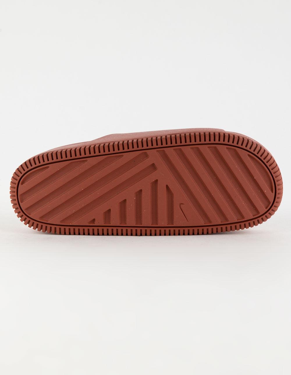 NIKE Calm Womens Slide Sandals - WHITE Product Image