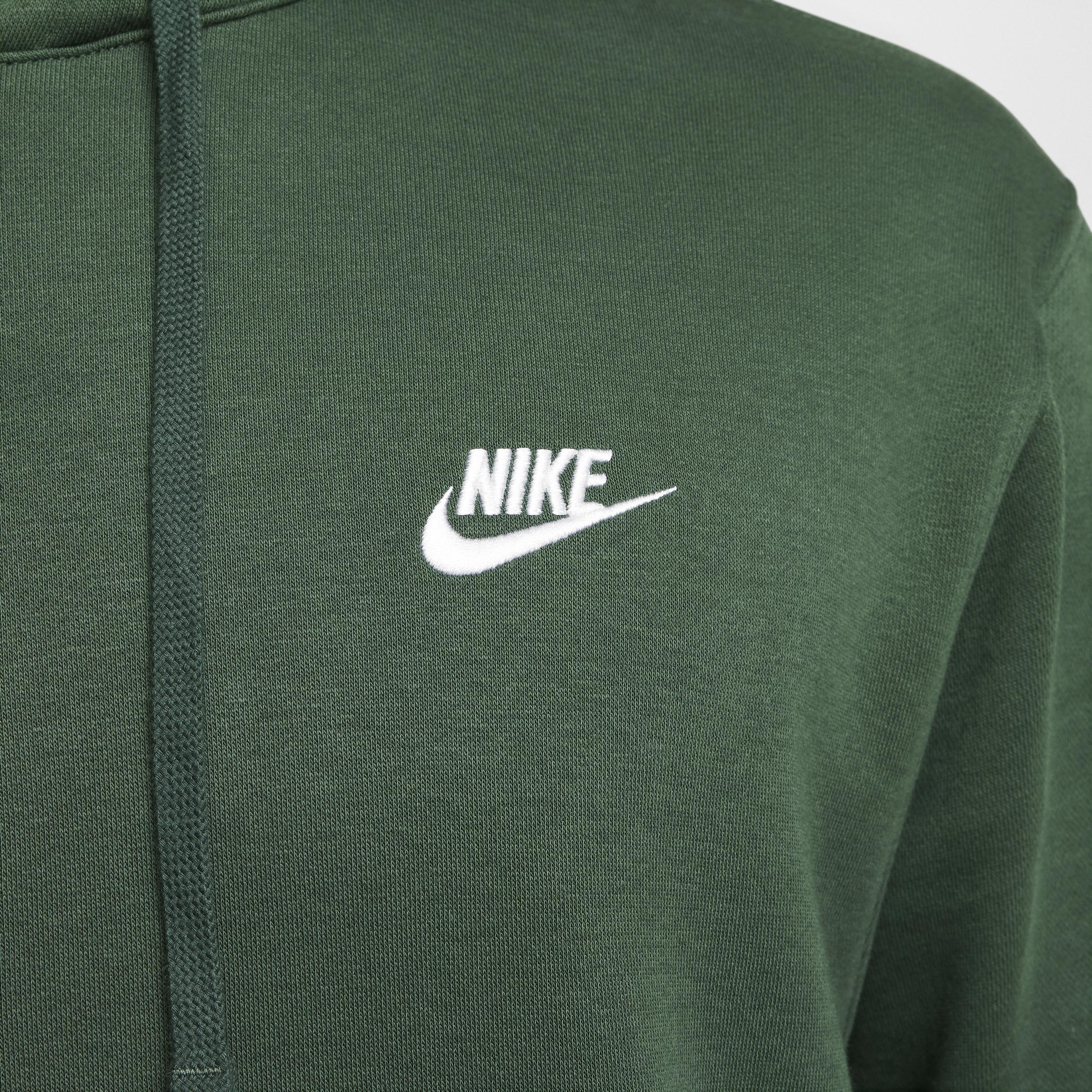 Mens Nike Sportswear Club Fleece Pullover Hoodie | BV2654-323 Product Image
