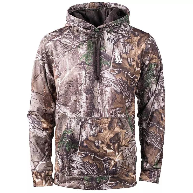 Men's Dunbrooke Camo Houston Astros Champion Realtree Pullover Hoodie, Size: Small, Green Product Image