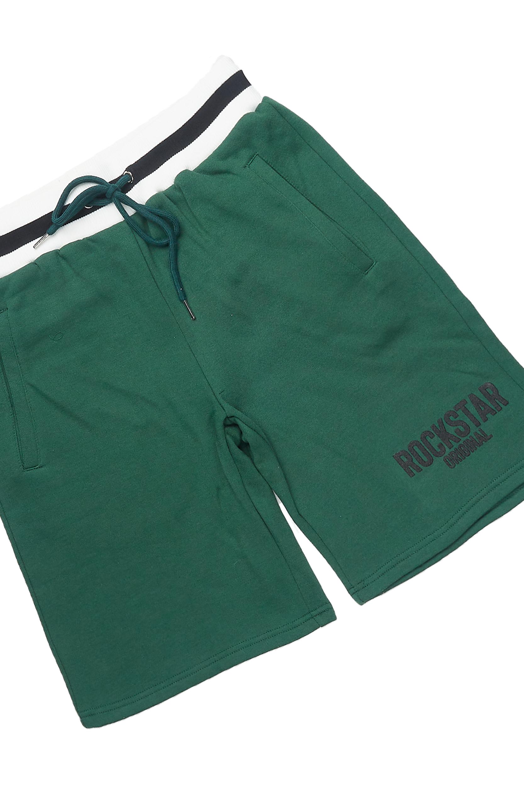 Sana Green/Black Short Set Male Product Image