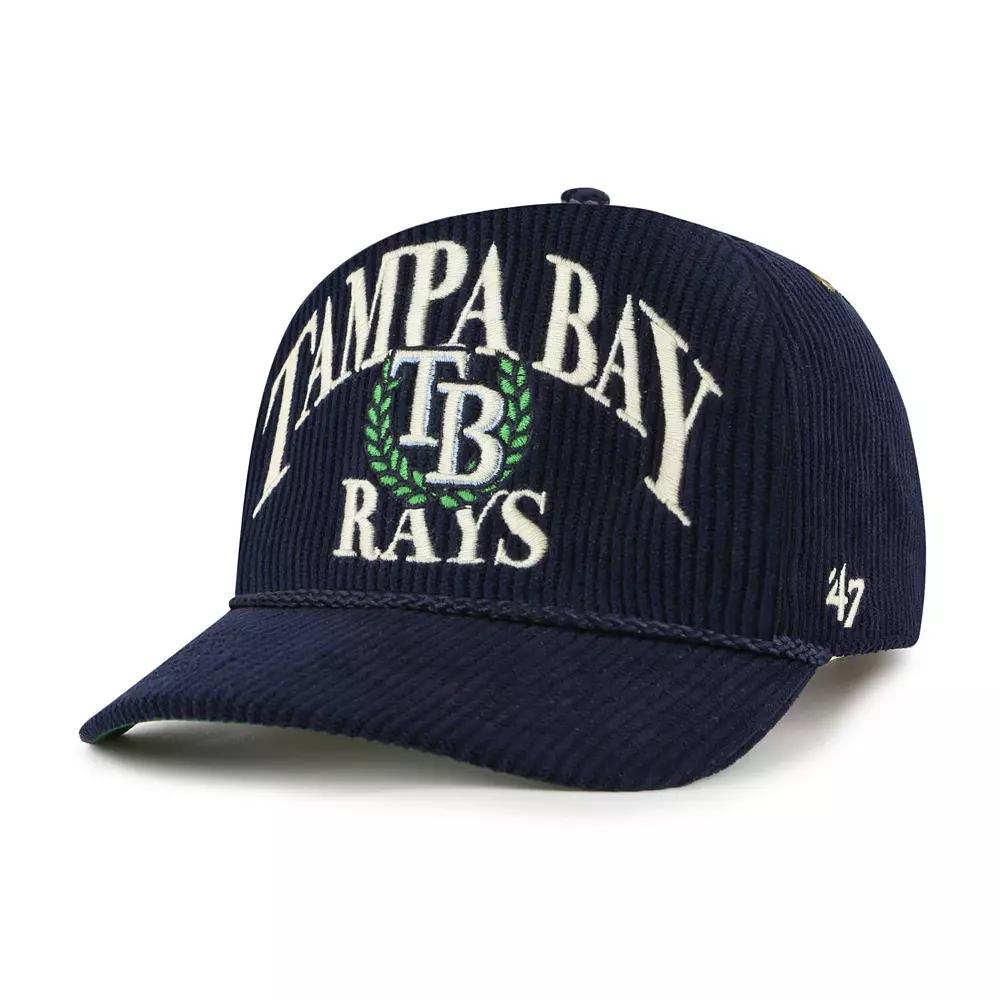 Men's '47 Navy Tampa Bay Rays Pitchout Rope Hitch Adjustable Hat, Blue Product Image