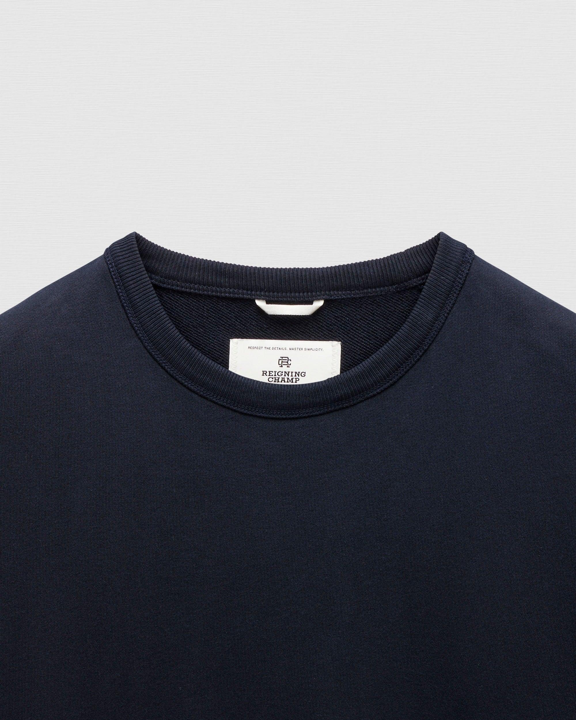 Midweight Terry Relaxed Crewneck Male Product Image