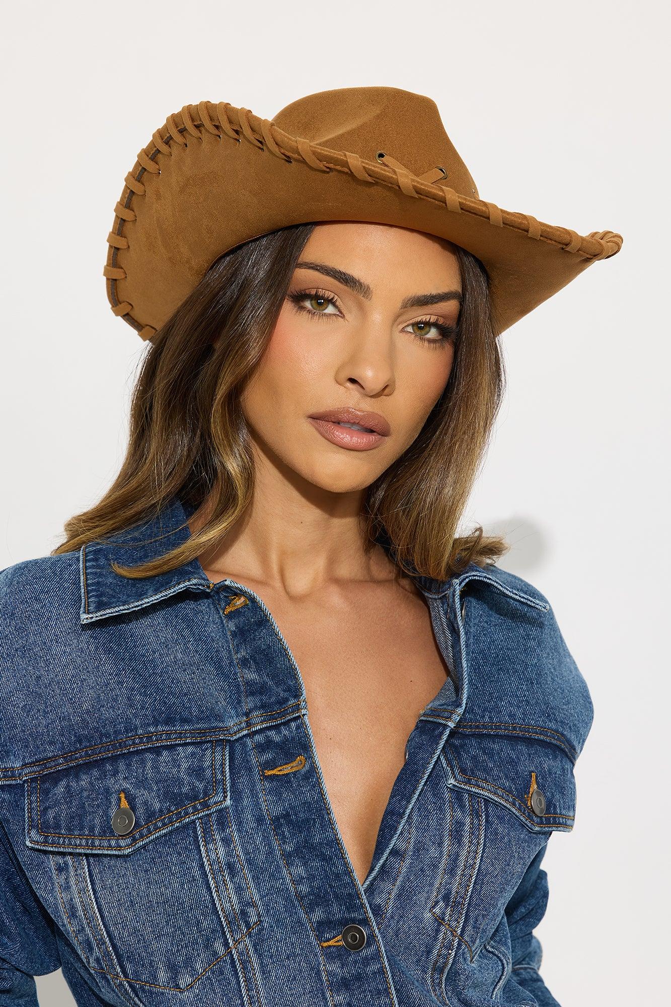 Crossed My Path Cowboy Hat - Brown Female Product Image