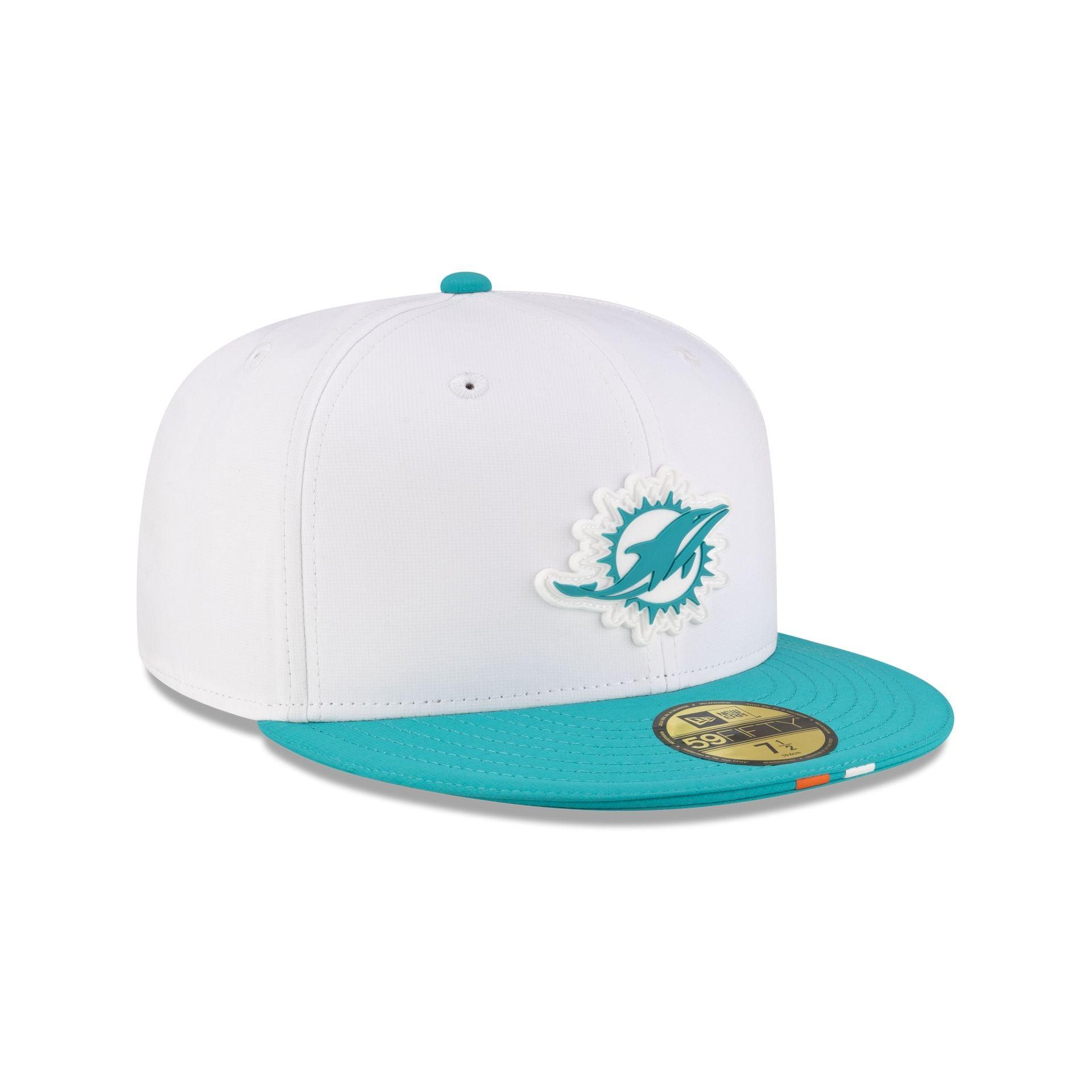 Miami Dolphins 2025 Training 59FIFTY Fitted Hat Male Product Image