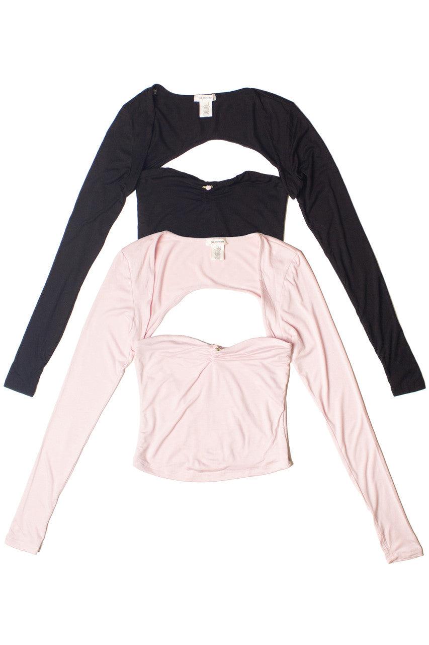 Rose Bud Tube Top With Shrug Product Image