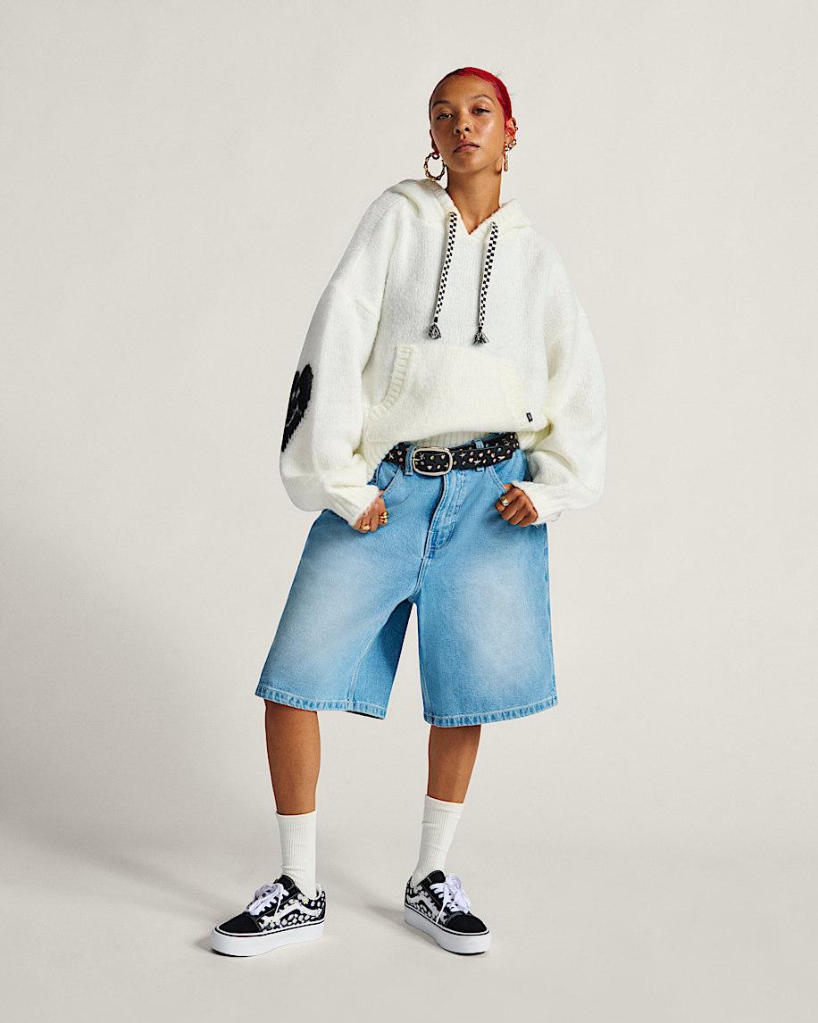 Old Skool Platform Shoe in Black / White| Vans US Product Image