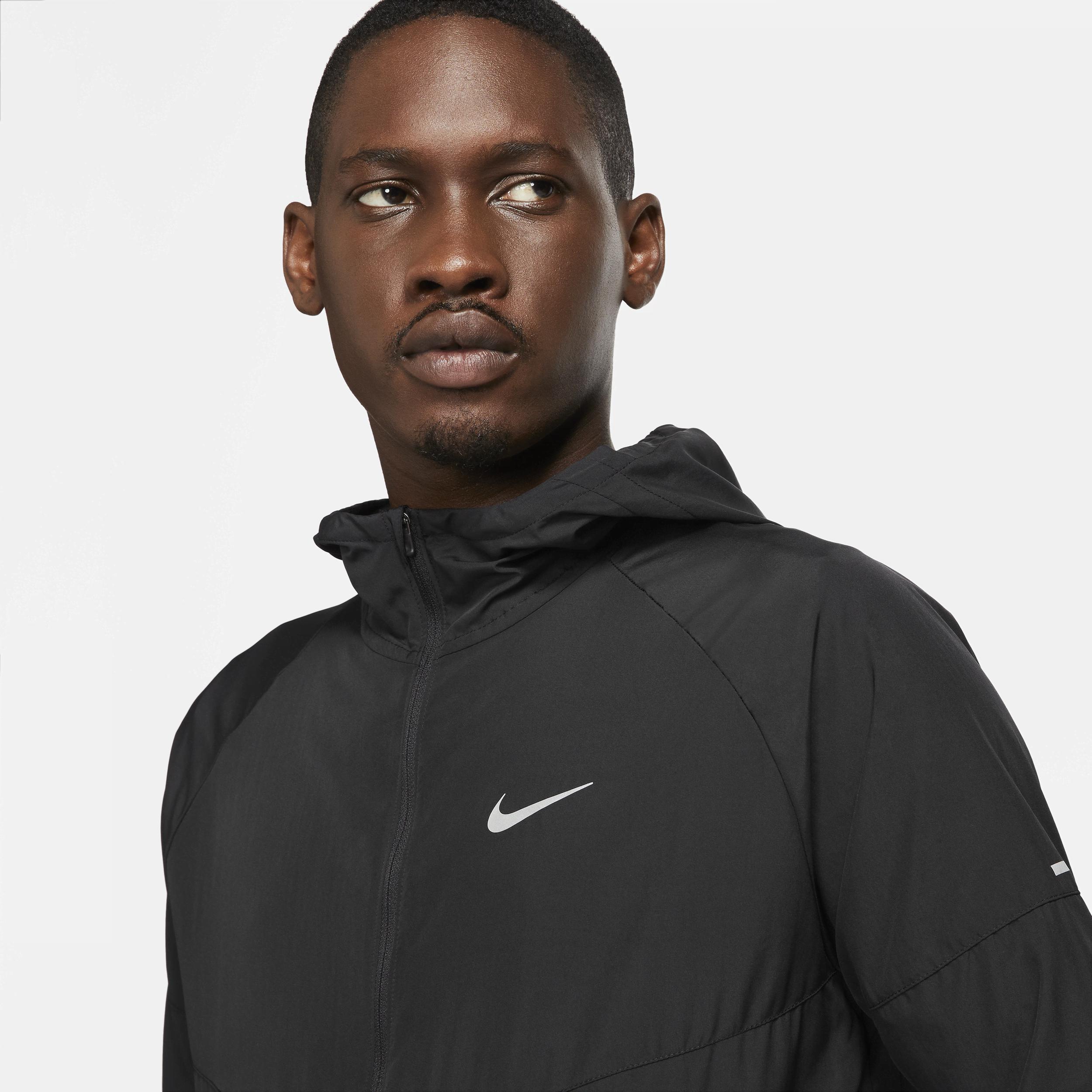 Nike Mens Miler Repel Running Jacket | DD4746-010 Product Image