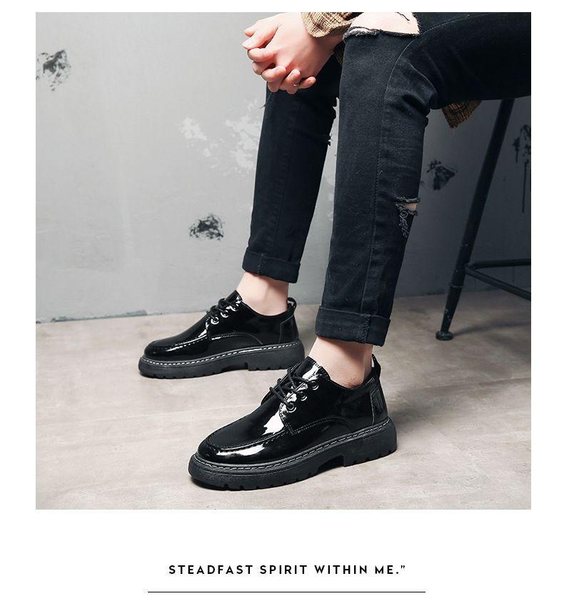 Patent Platform Oxford Shoes Product Image