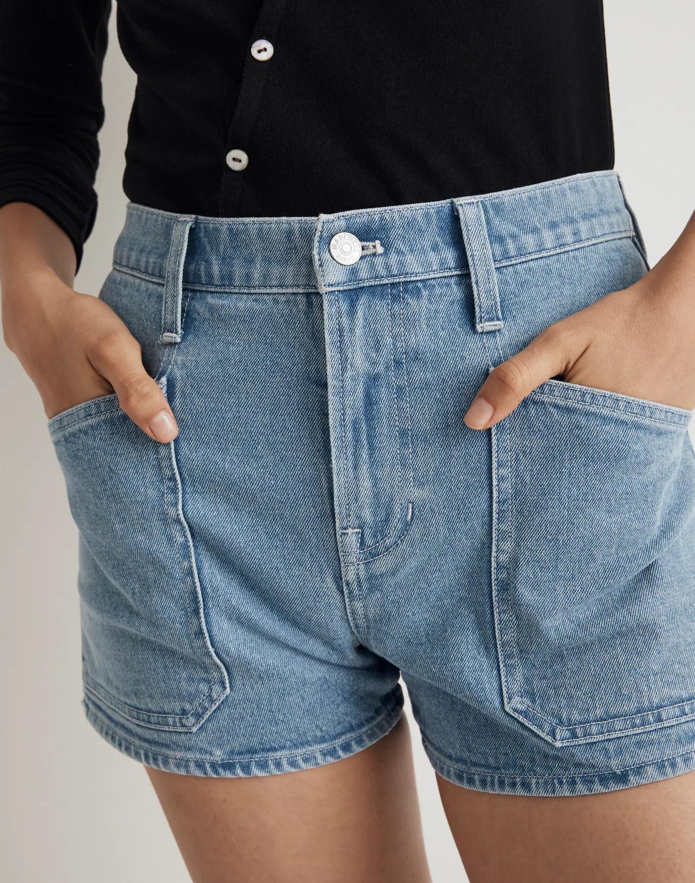 The Perfect Vintage Jean Short in Cardston Wash Product Image