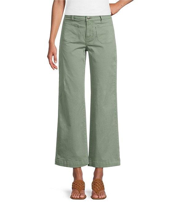 Tommy Bahama Twill Cotton Sailor Wide Leg Stretch Pants Product Image