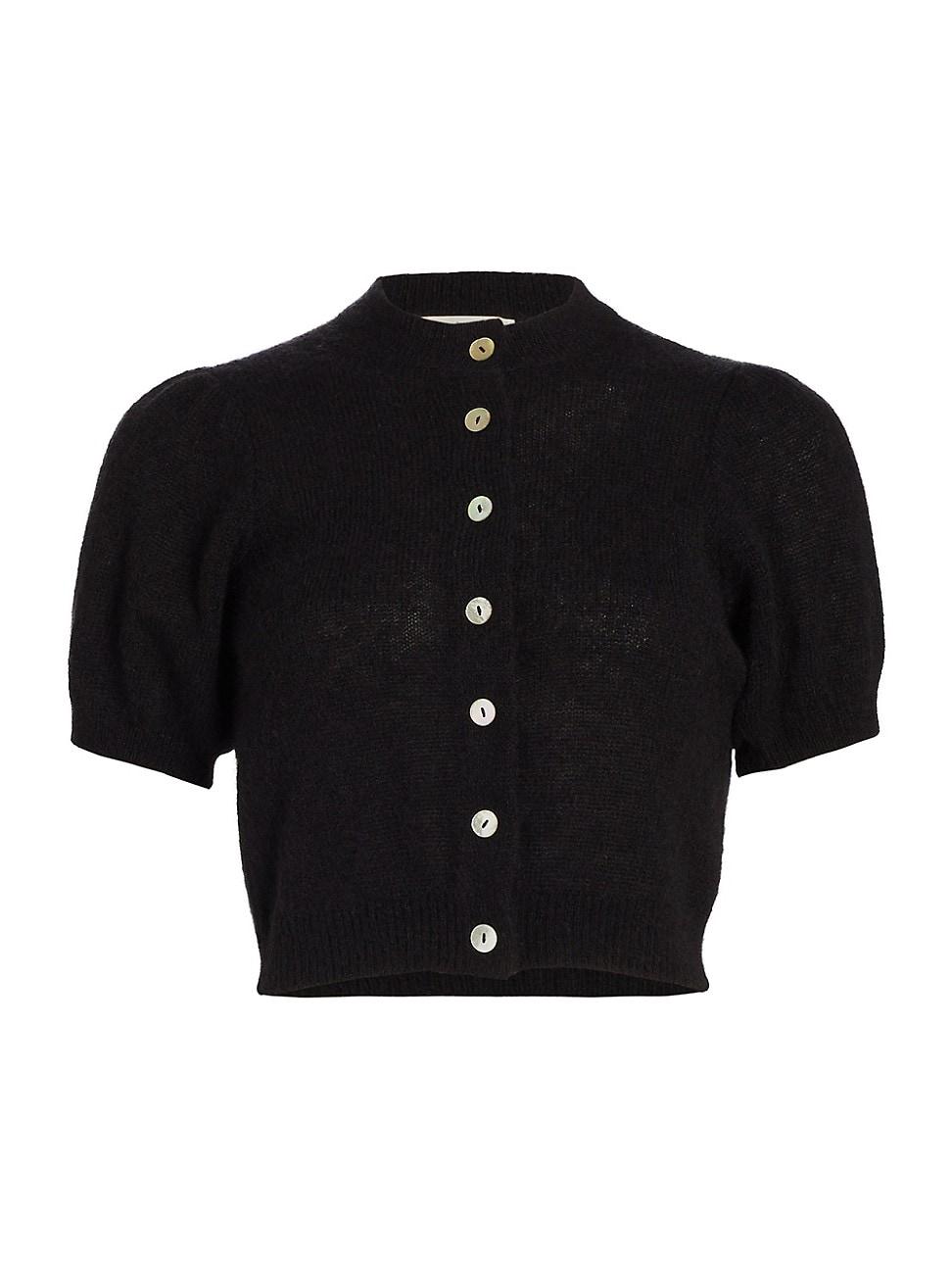 Womens Anisa Crop Cardigan Product Image