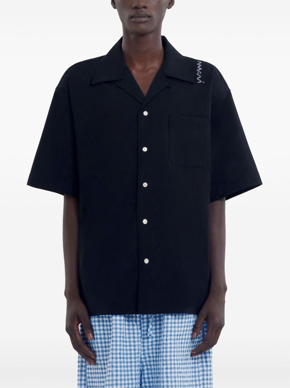 logo-embroidered polo shirt Product Image