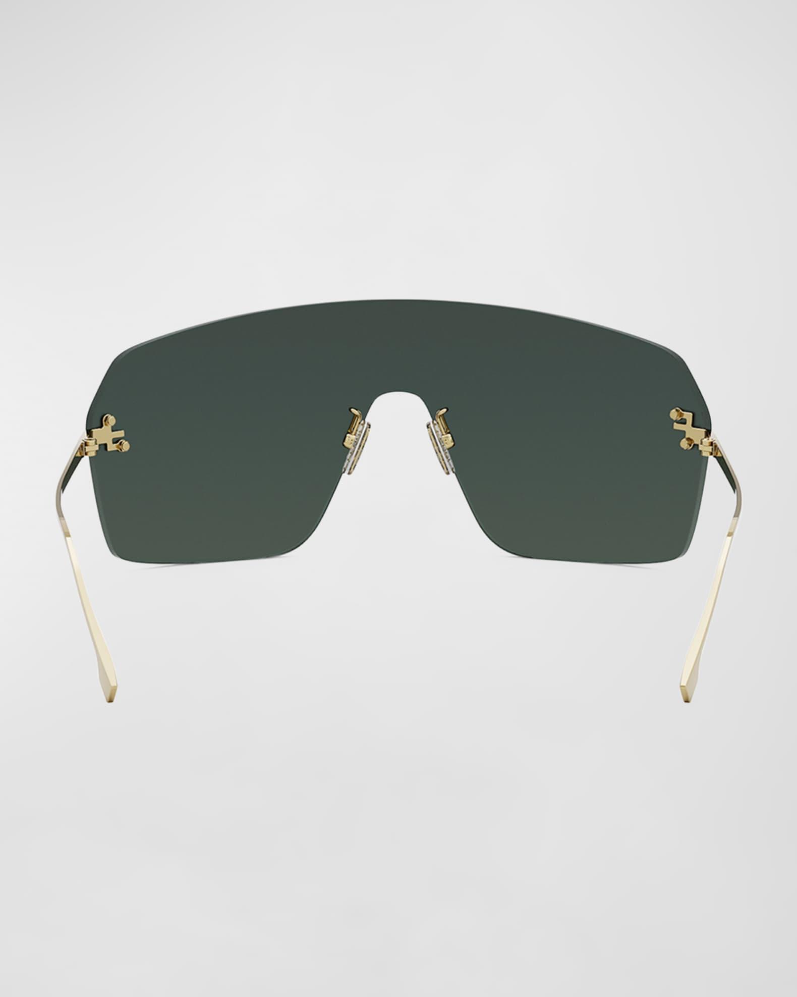 Mens Fendi Roma 53MM Rimless Rectangular Sunglasses Product Image