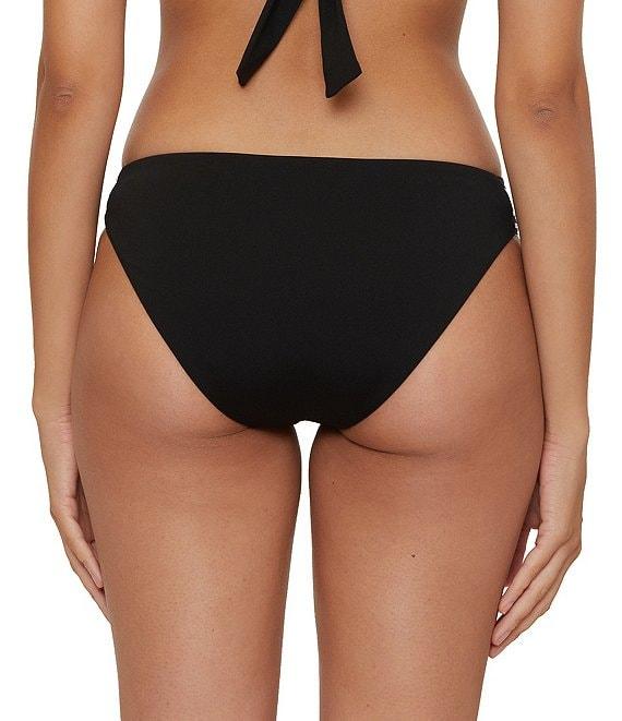 Trina Turk Monaco Pleated Tab Sides Hipster Swim Bottom Product Image
