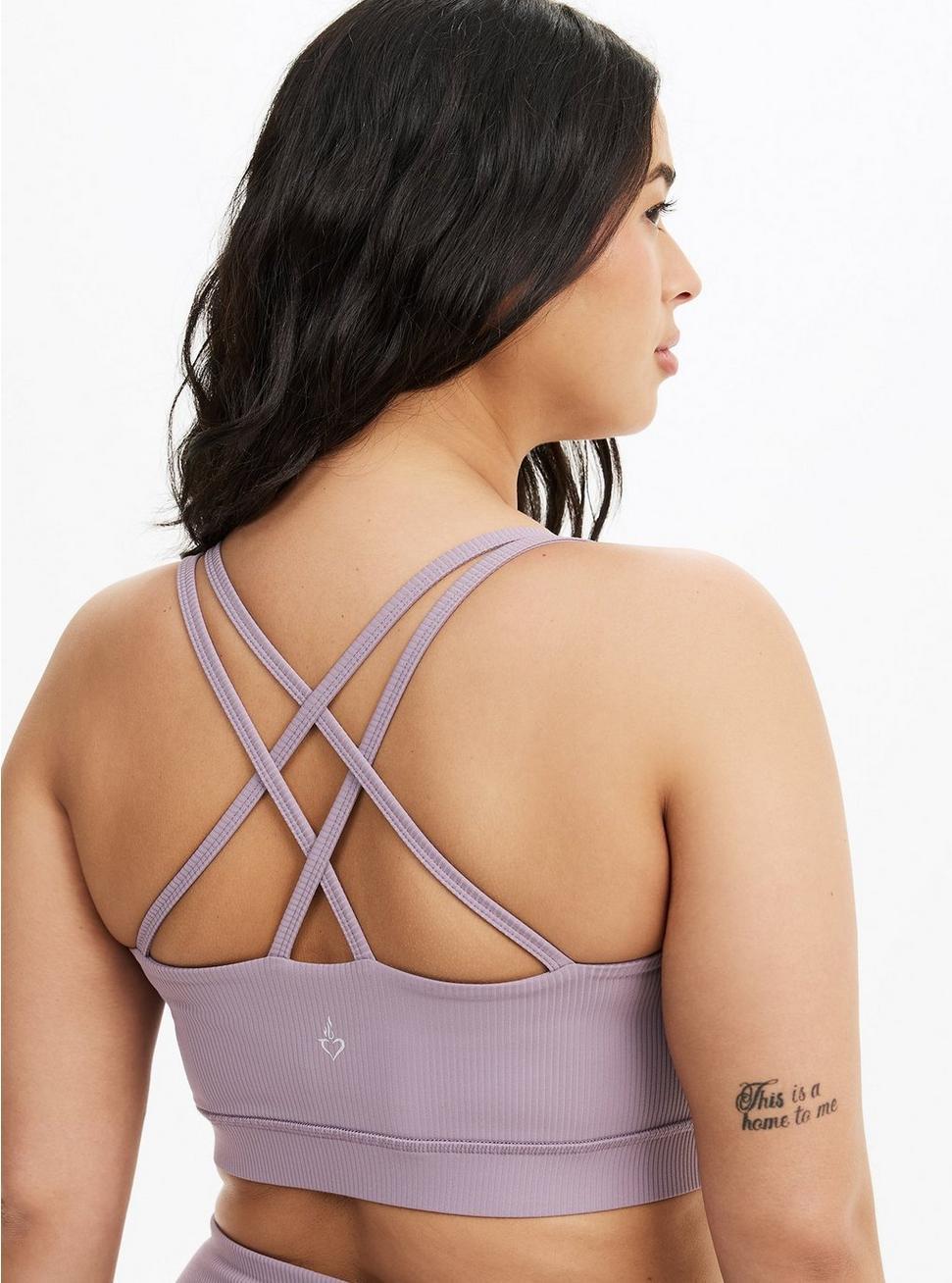 Low Impact Wireless Rib Active Bra Product Image