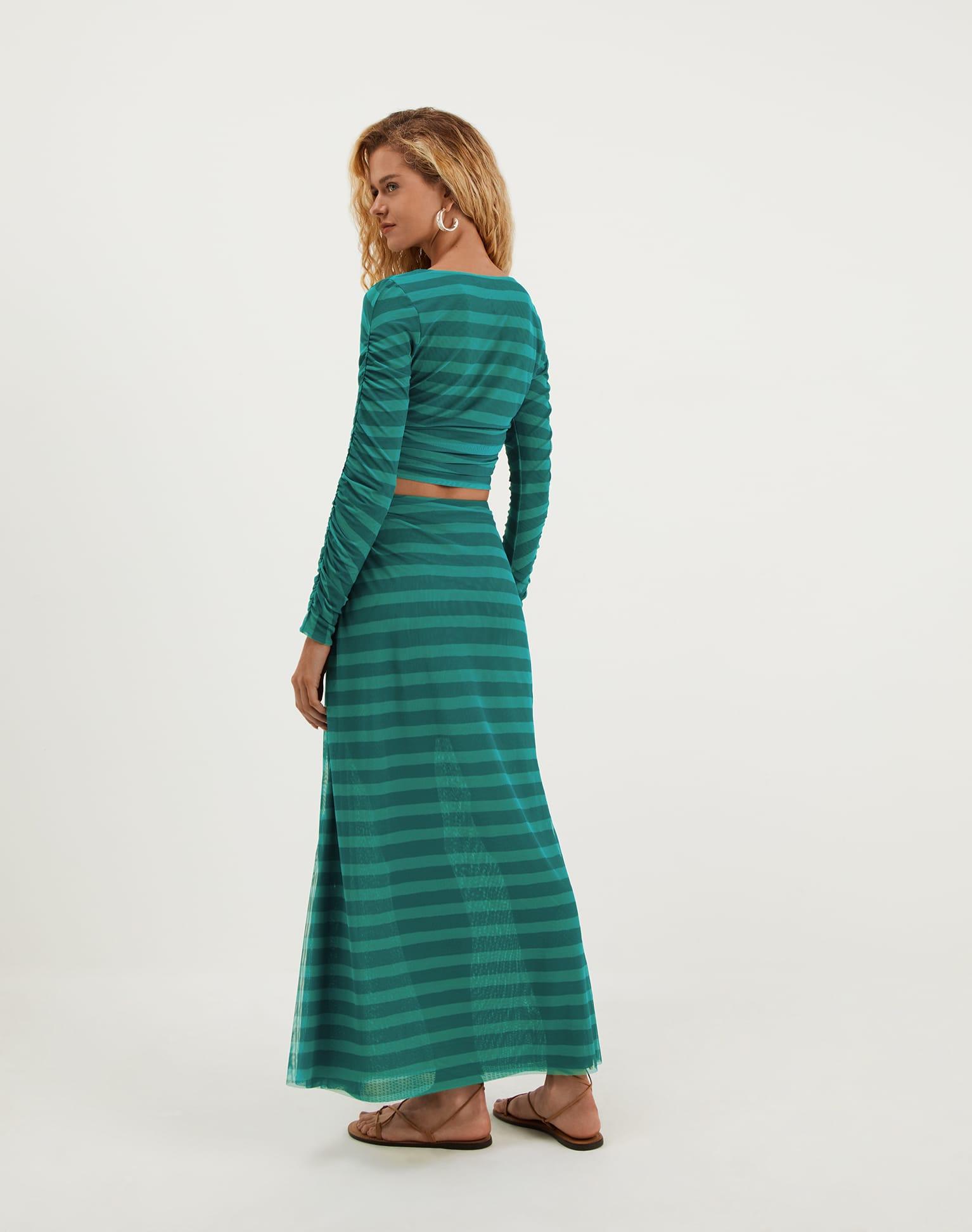 Mira Long Sleeve Top - Harmonie Yacht Product Image