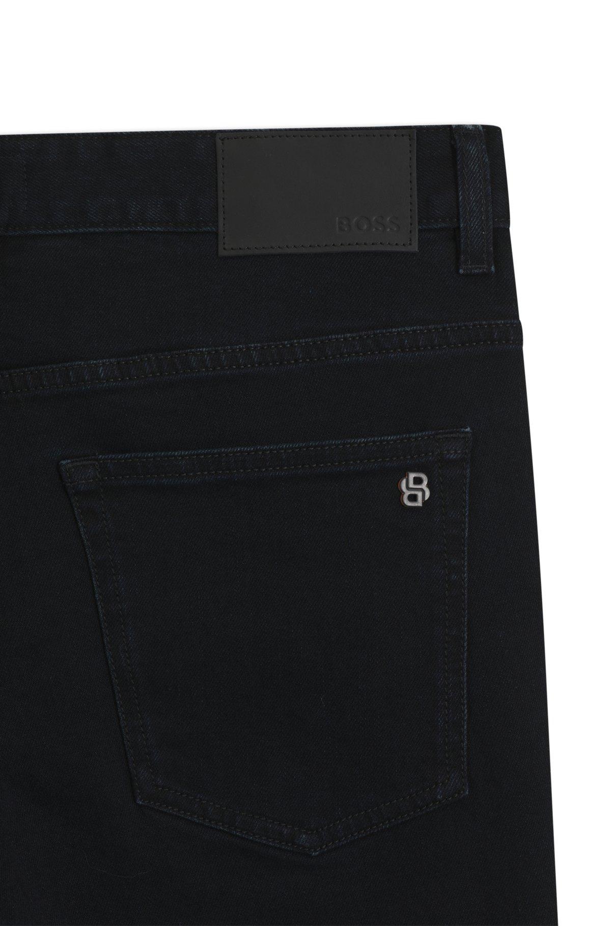 Slim-fit jeans in blue comfort-stretch denim Product Image