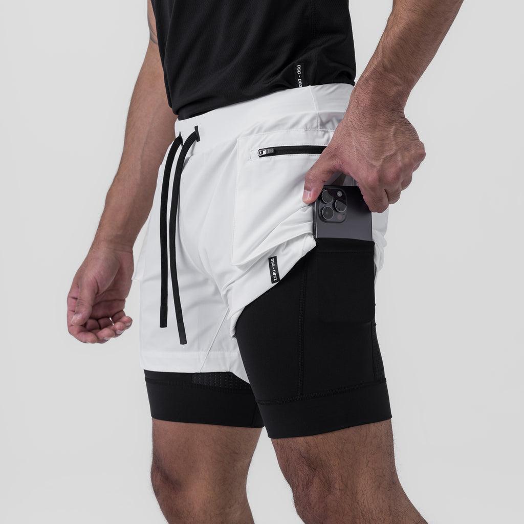 0651. Tetra-Lite® 5" Liner Cargo Short - White Product Image