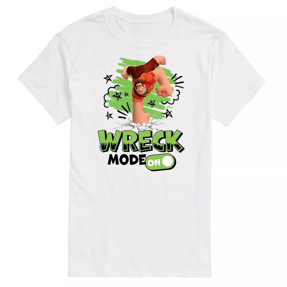 Disney's Wreck It Ralph Big & Tall Wreck Mode ON Graphic Tee, Men's,  Product Image
