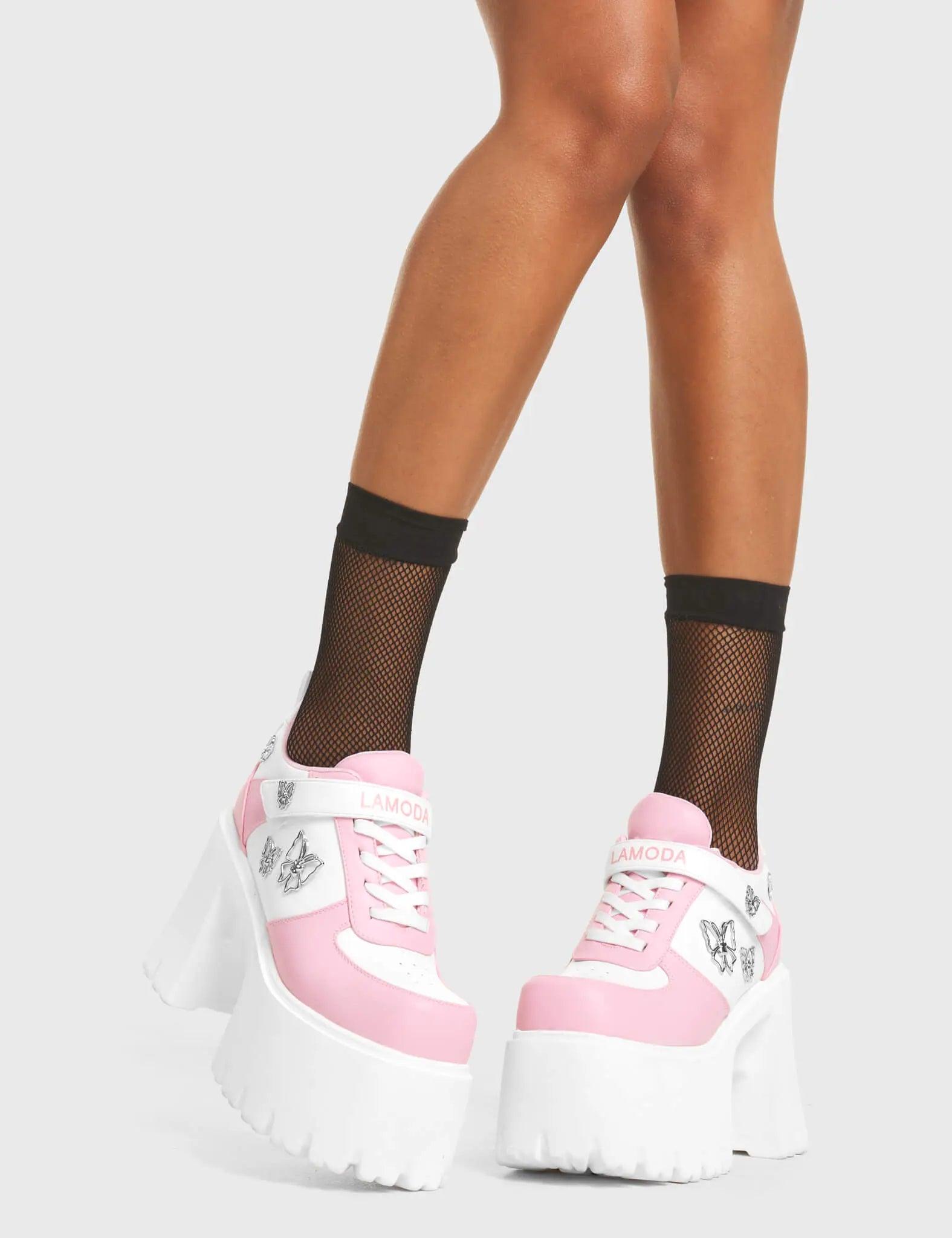 Got Butterflies Chunky Platform Sneakers Product Image