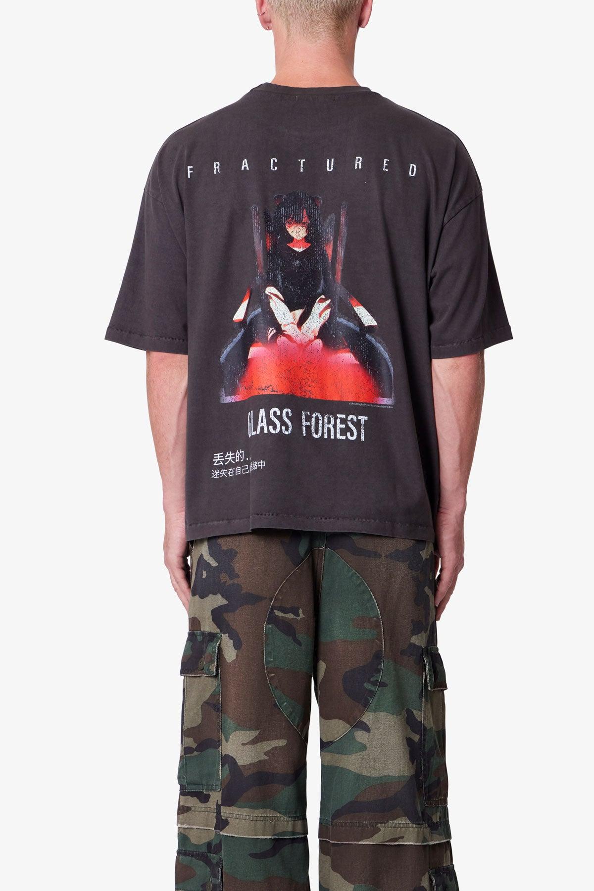 Glass Forest Tee - Washed Black Product Image