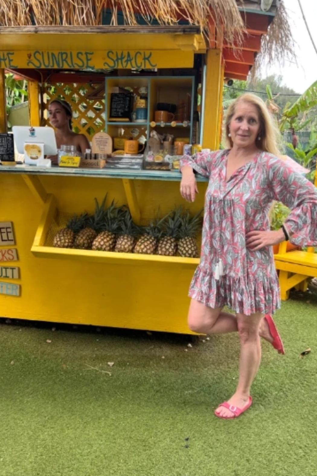 Moana Dress - Plumeria Product Image