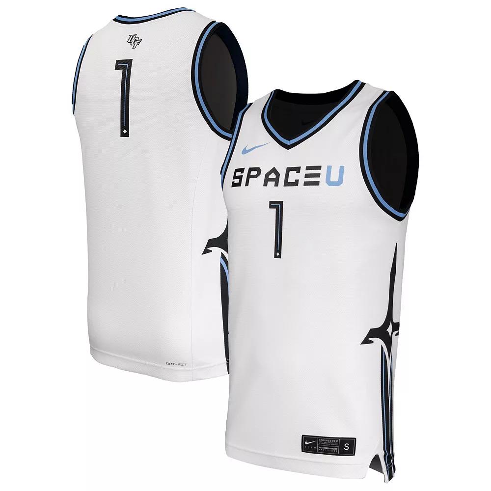 Men's Nike White UCF Knights Space Game Replica Basketball Jersey,  Product Image