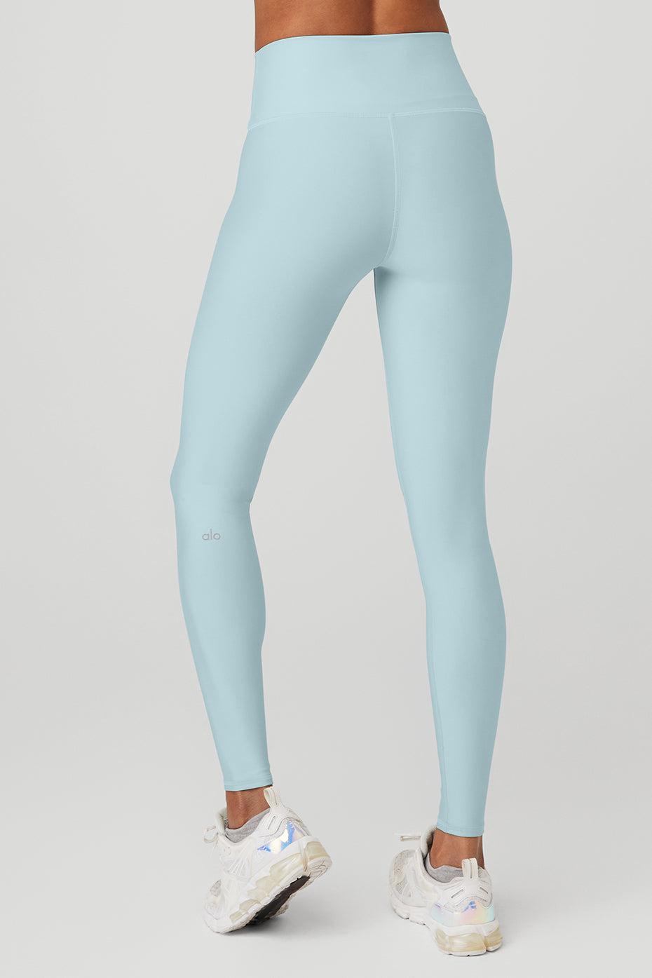 High-Waist Airlift Legging - Chalk Blue Product Image