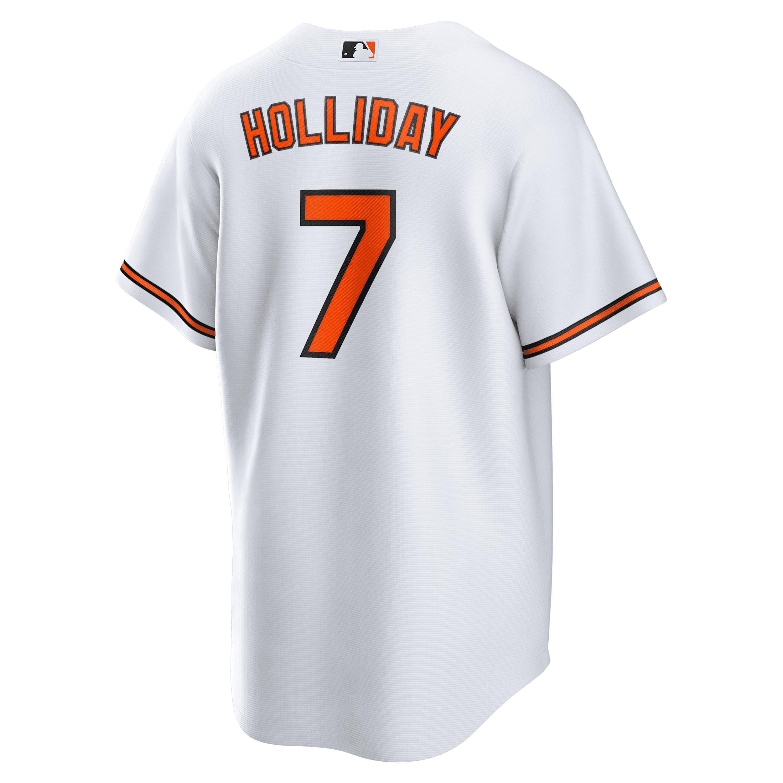 Jackson Holliday Baltimore Orioles Nike Mens MLB Replica Jersey | T770OLWHBO7-WB1 Product Image