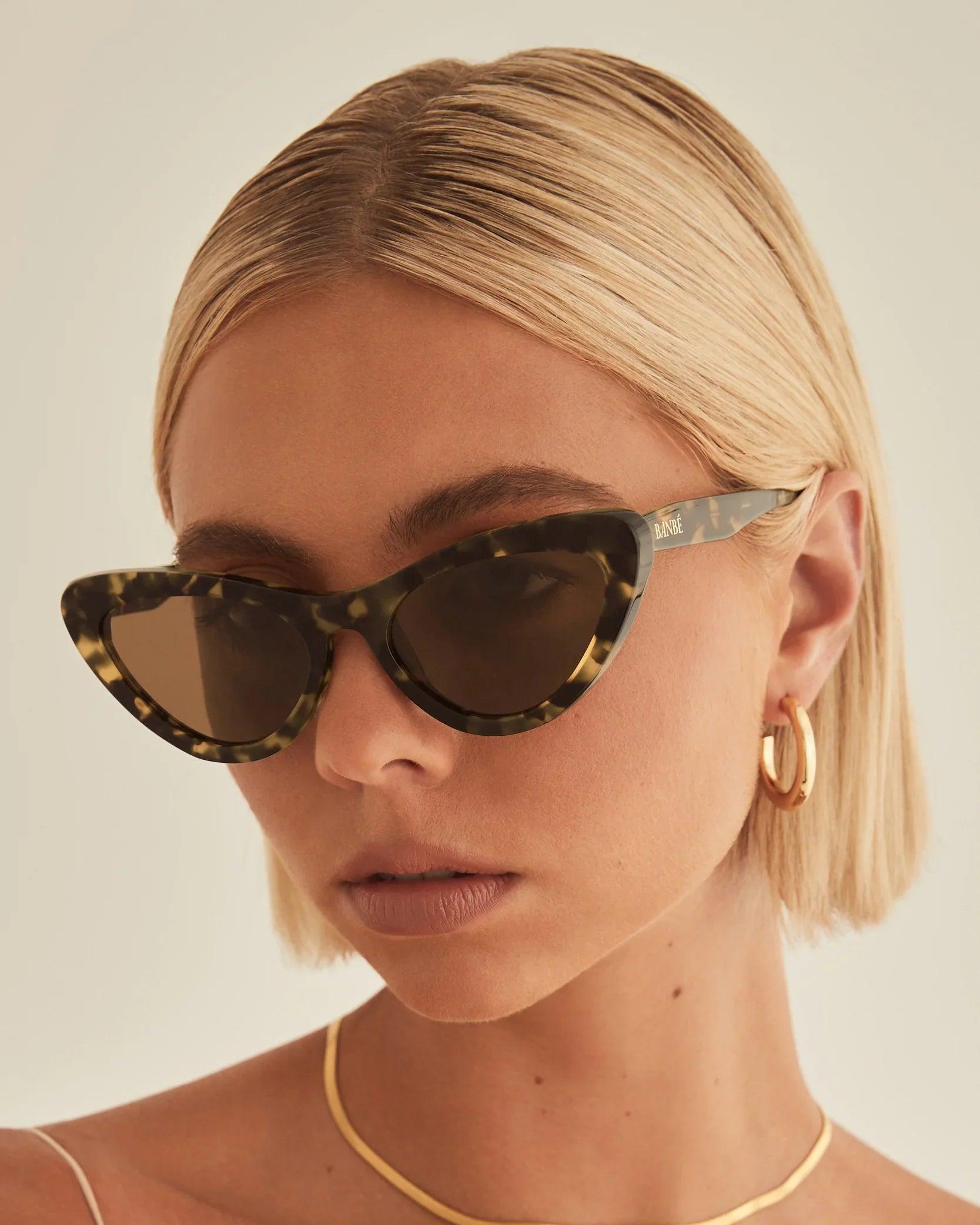 Banbe | The Ward Sunglasses | Cloud Tort Choc Product Image