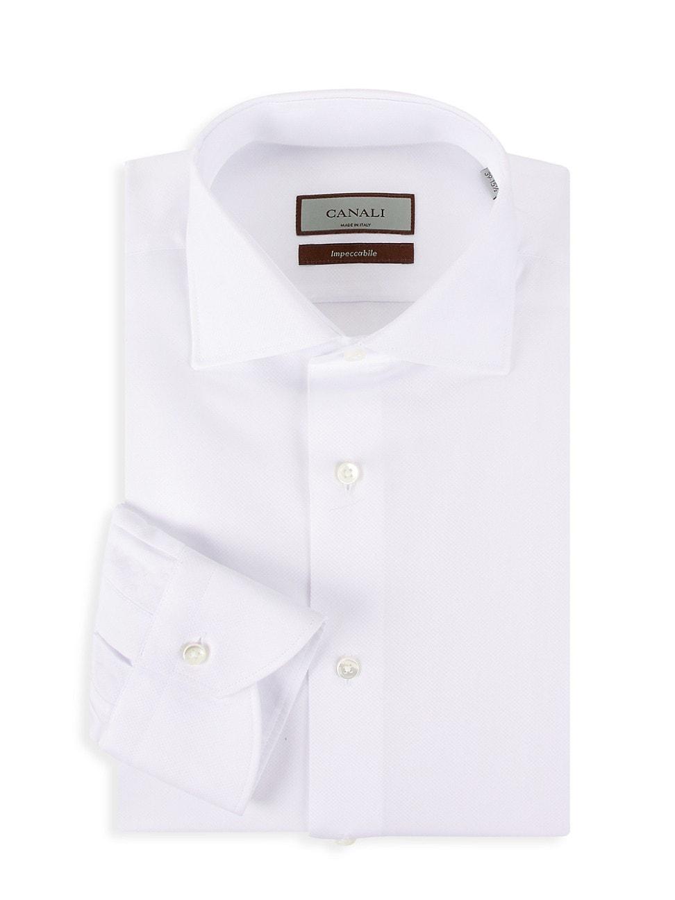 Mens Textured Dress Shirt Product Image
