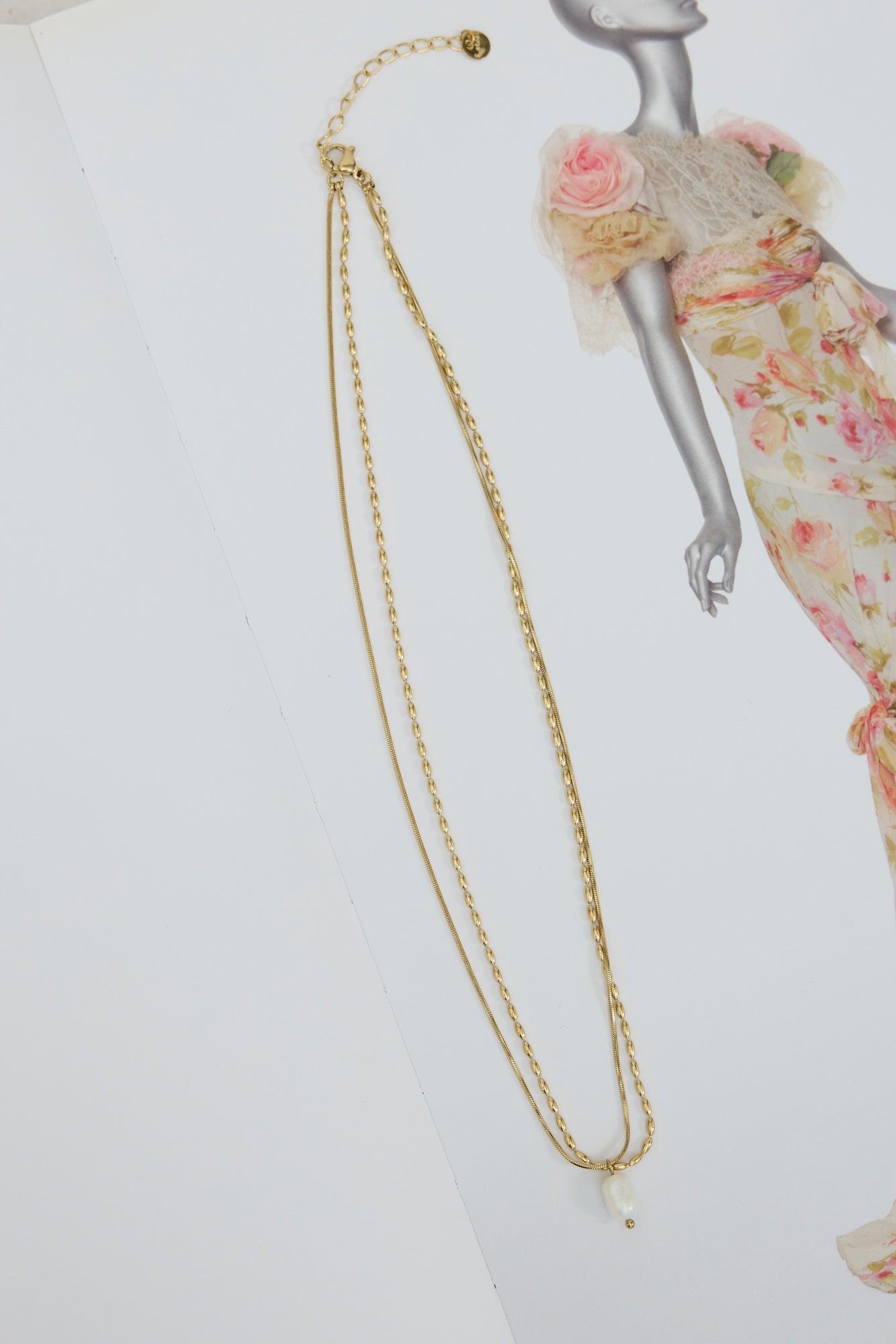 Natalina Necklace Gold Product Image