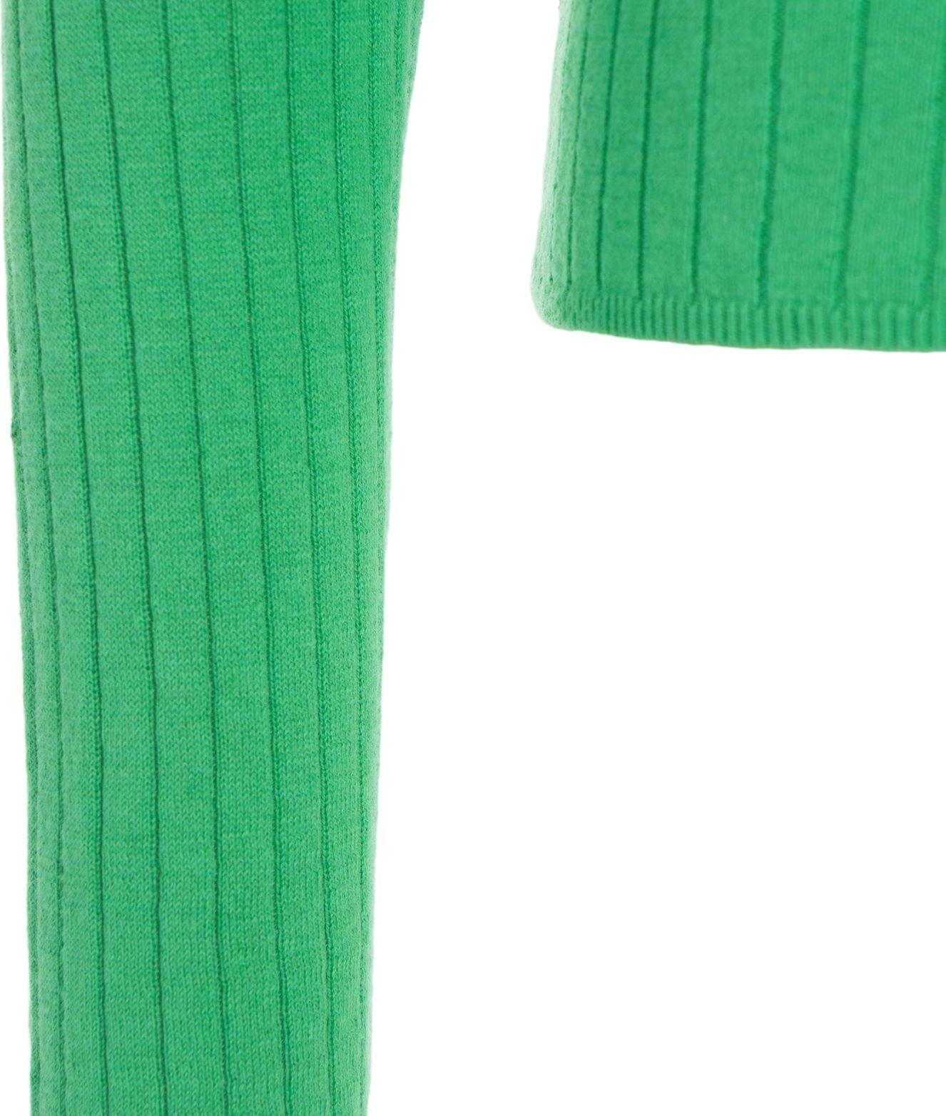 Ribbed long sleeve polo shirt 'Adela' Product Image