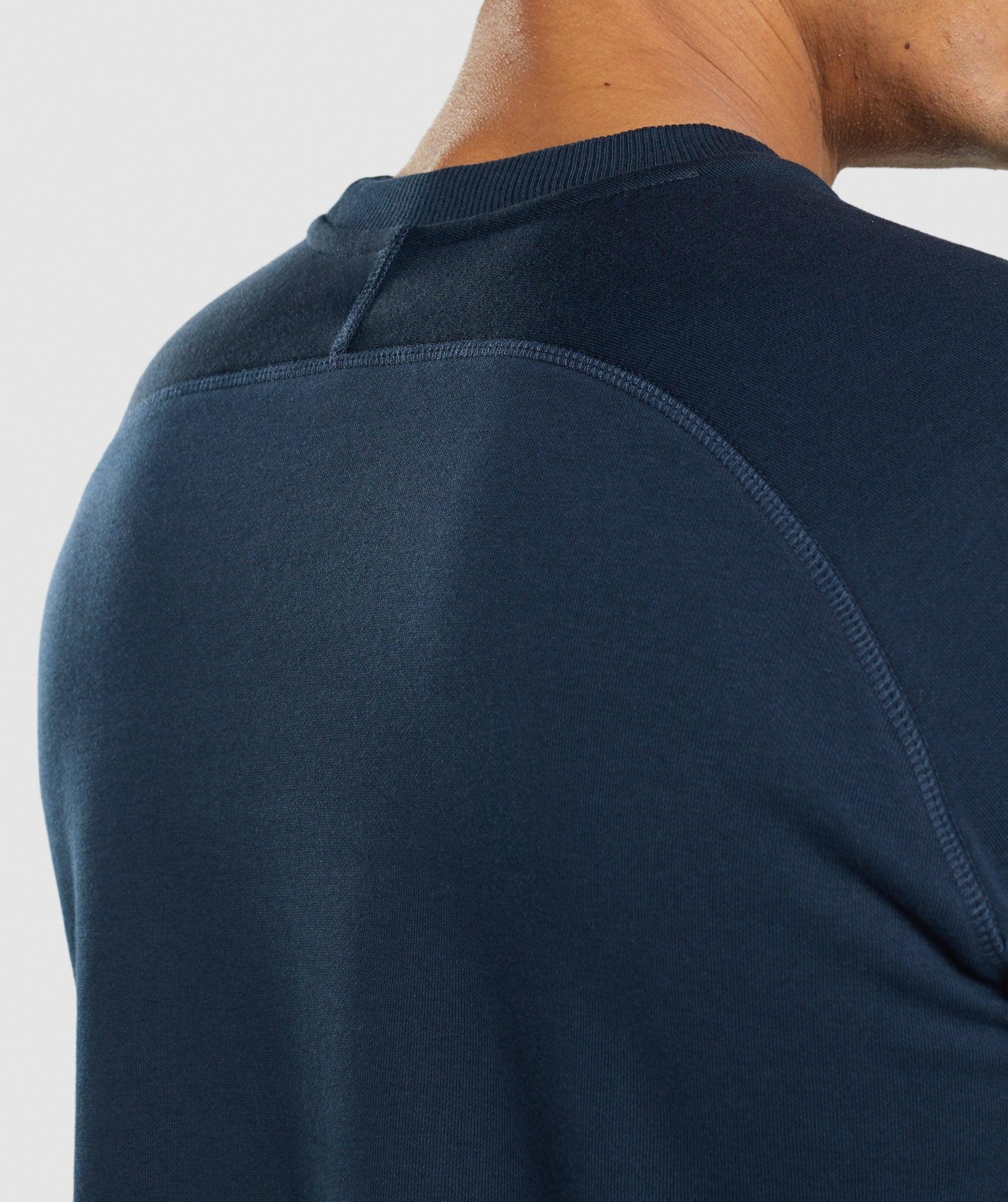 Gymshark Apollo Crew - Navy Male Product Image