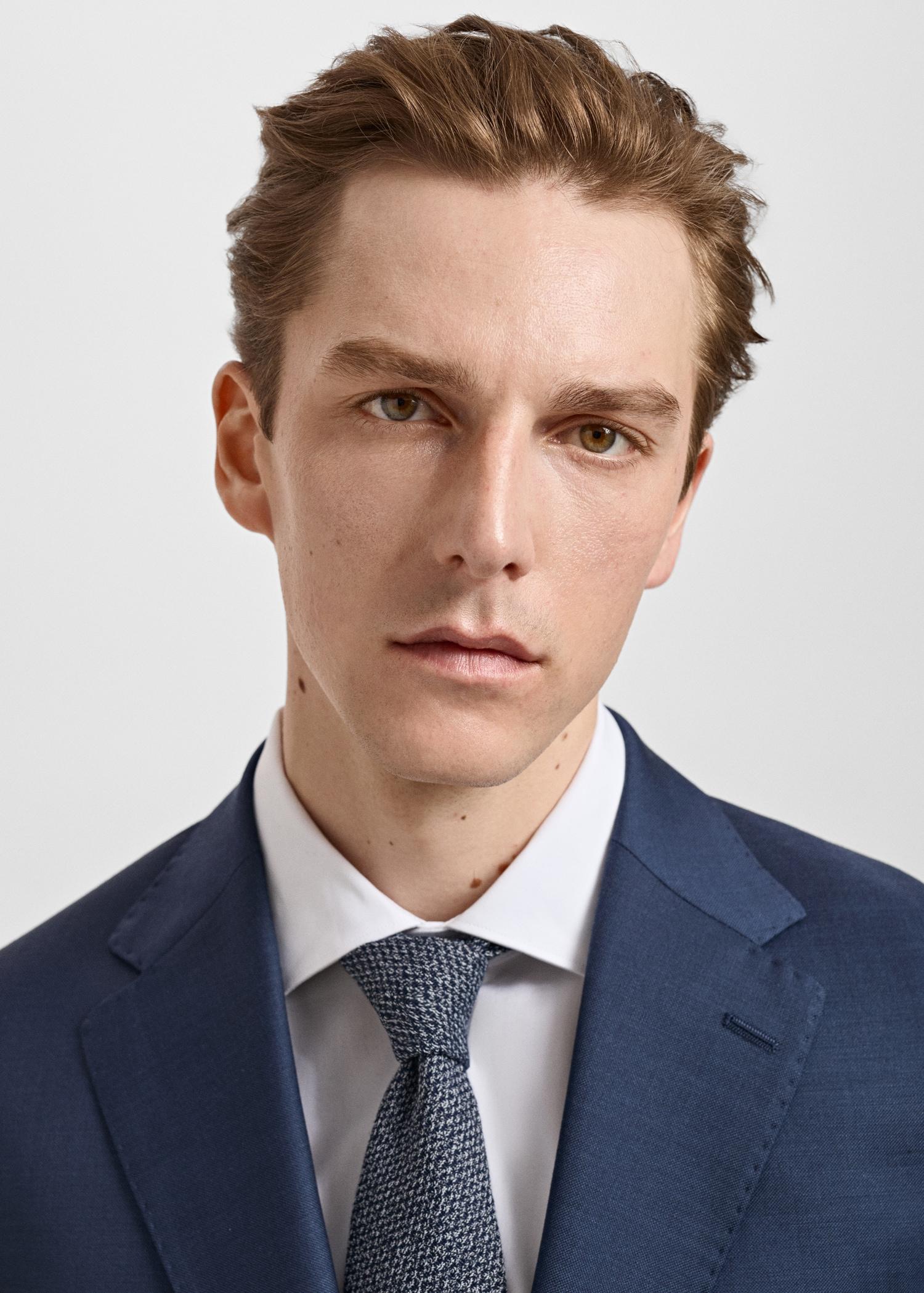 Venice 100% virgin wool suit blazer - Men | MANGO USA Product Image