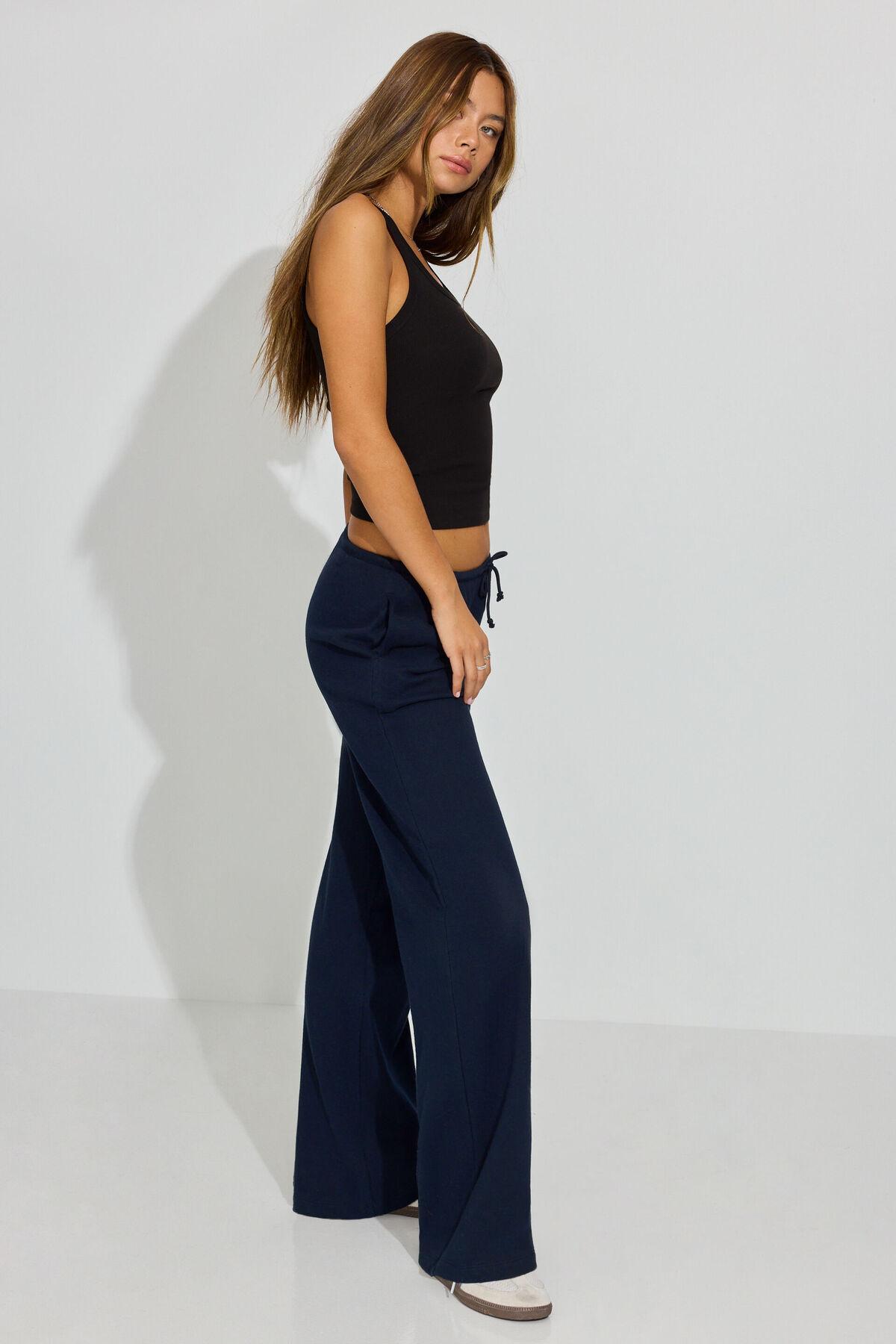 SoftTerry Wide Leg Sweatpants Product Image