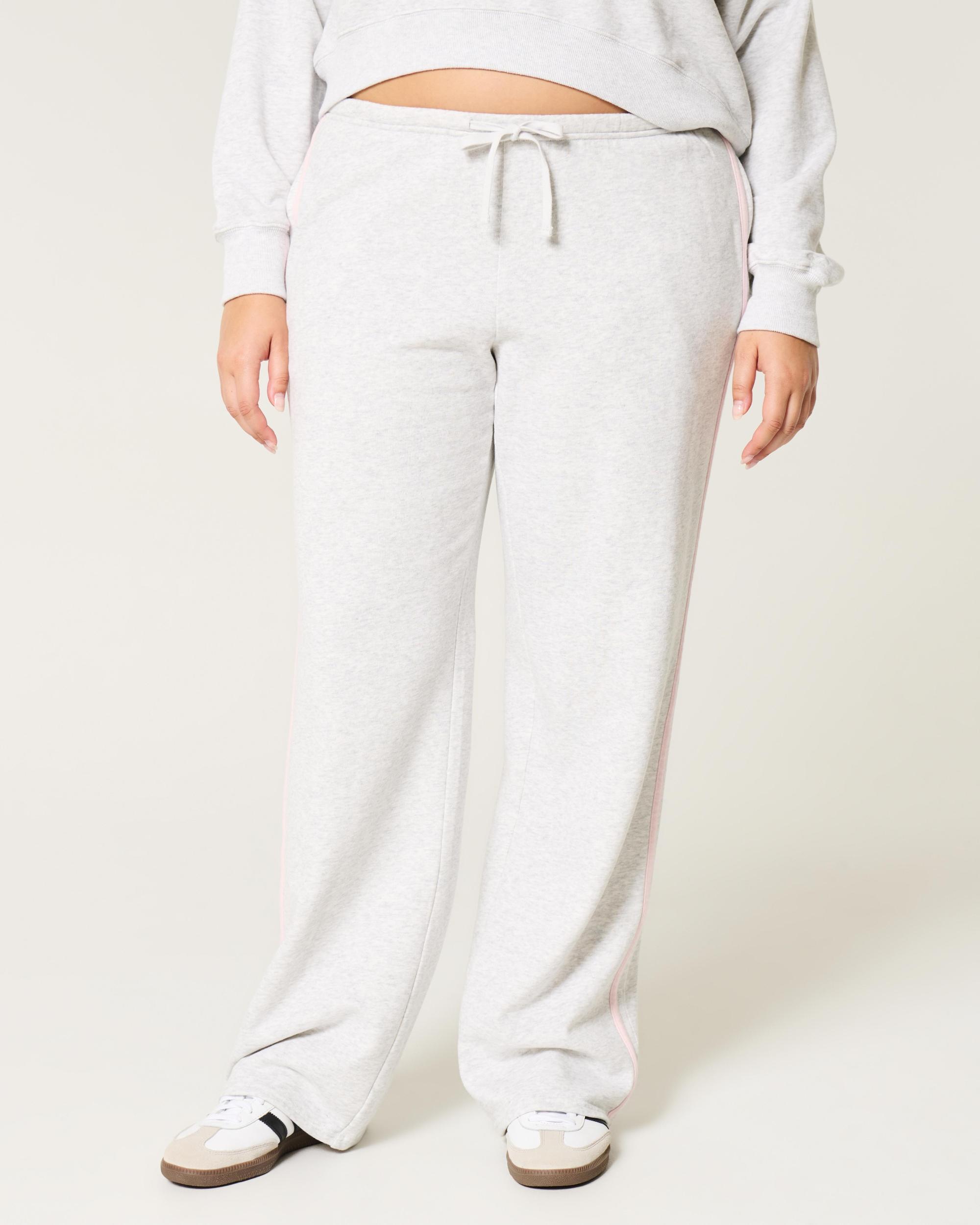 Side-Stripe Straight Sweatpants Product Image