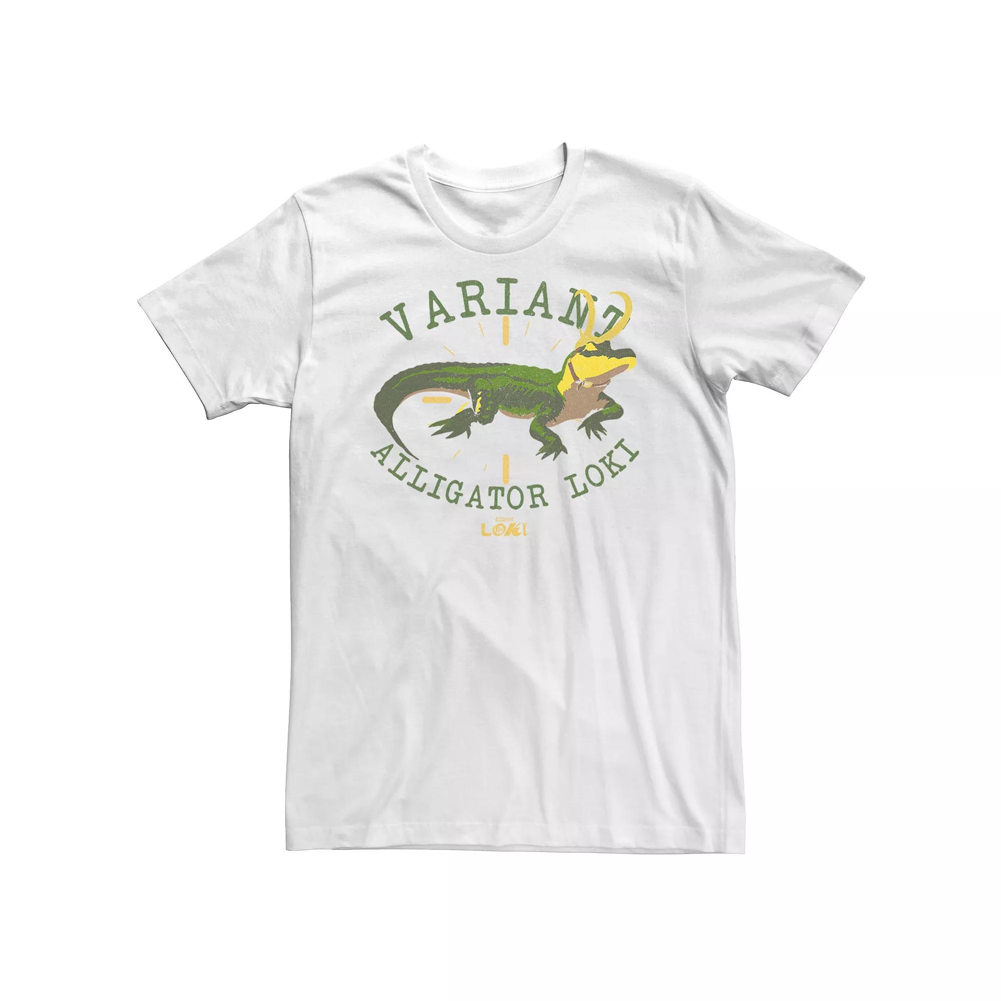 Big & Tall Marvel Loki Alligator Variant Tee, Men's,  Product Image