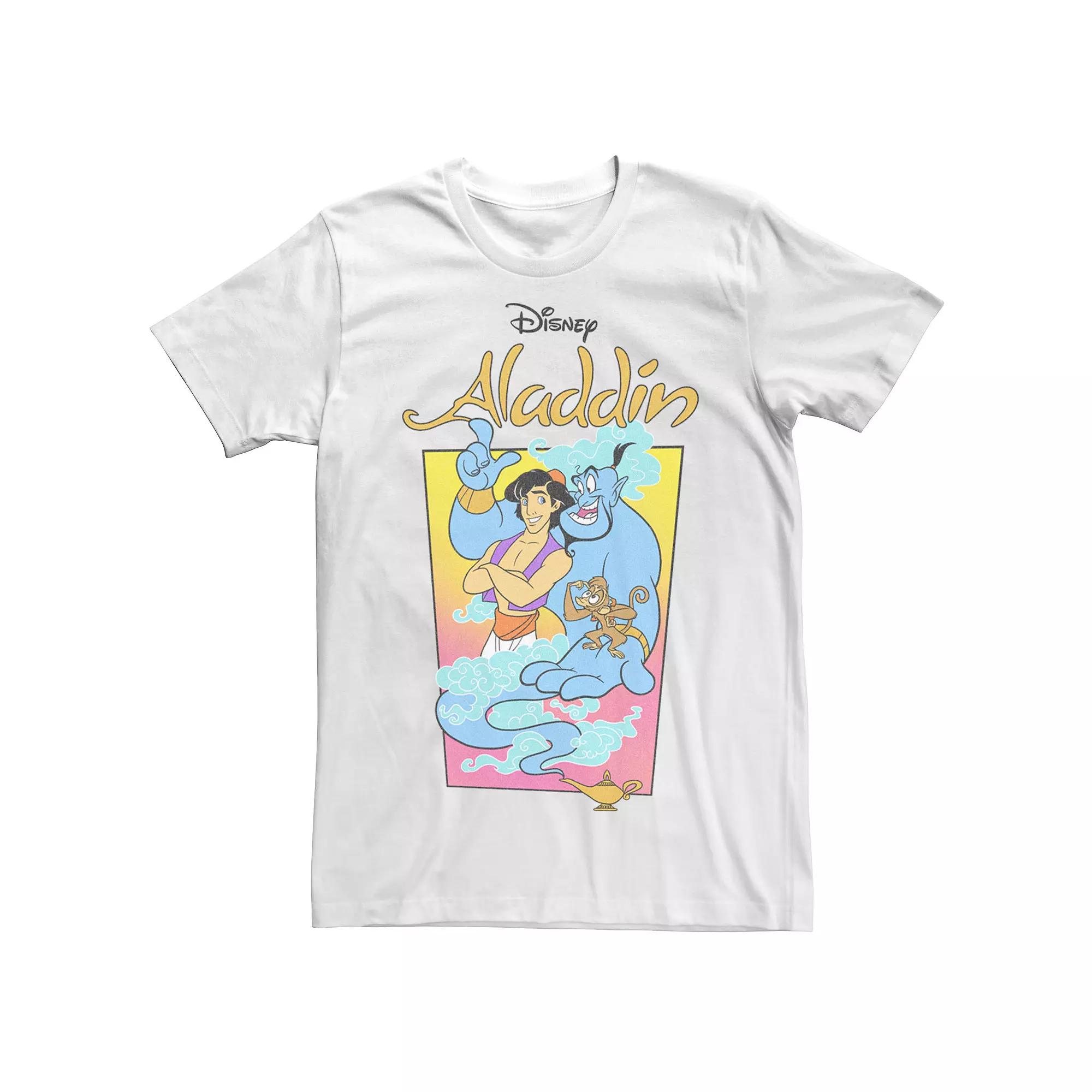 Disney's Aladdin Men's Vintage Poster Tee,  Product Image