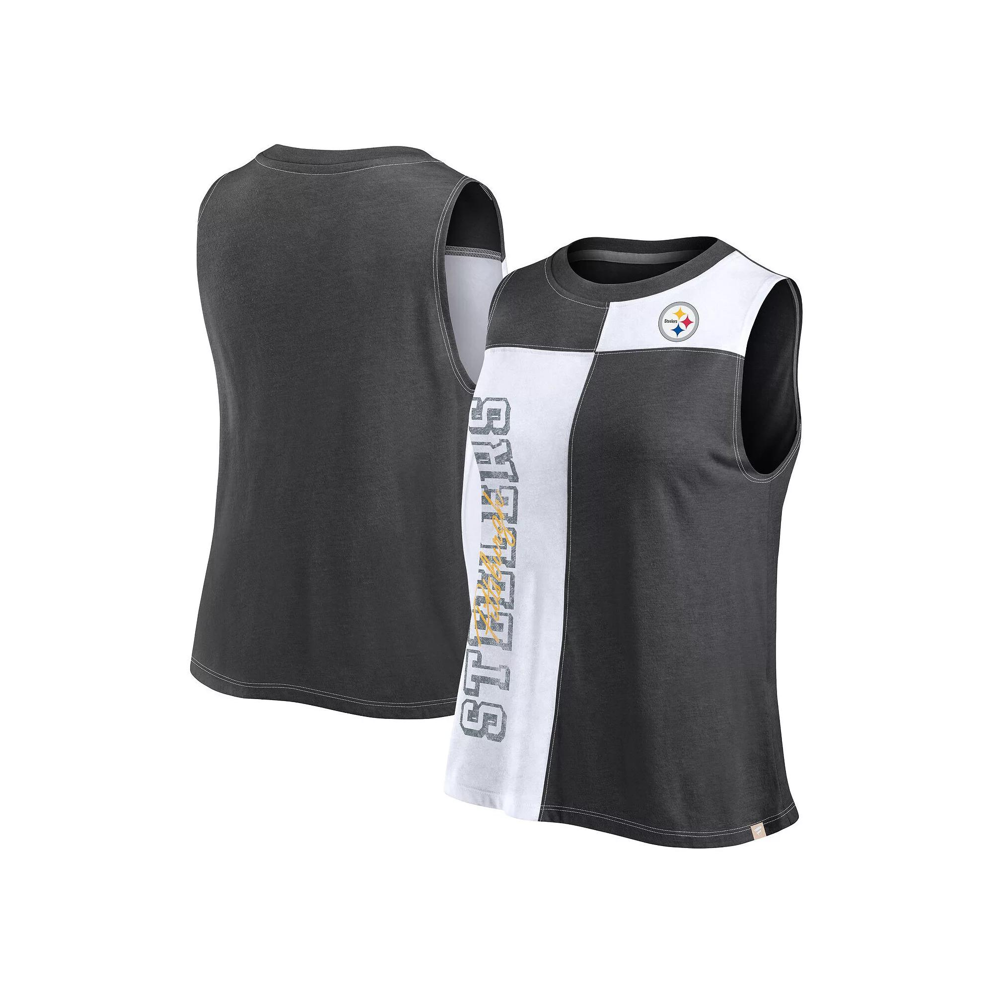 Women's Fanatics Branded Royal/White Los Angeles Dodgers Color-Block Tank Top,  Product Image