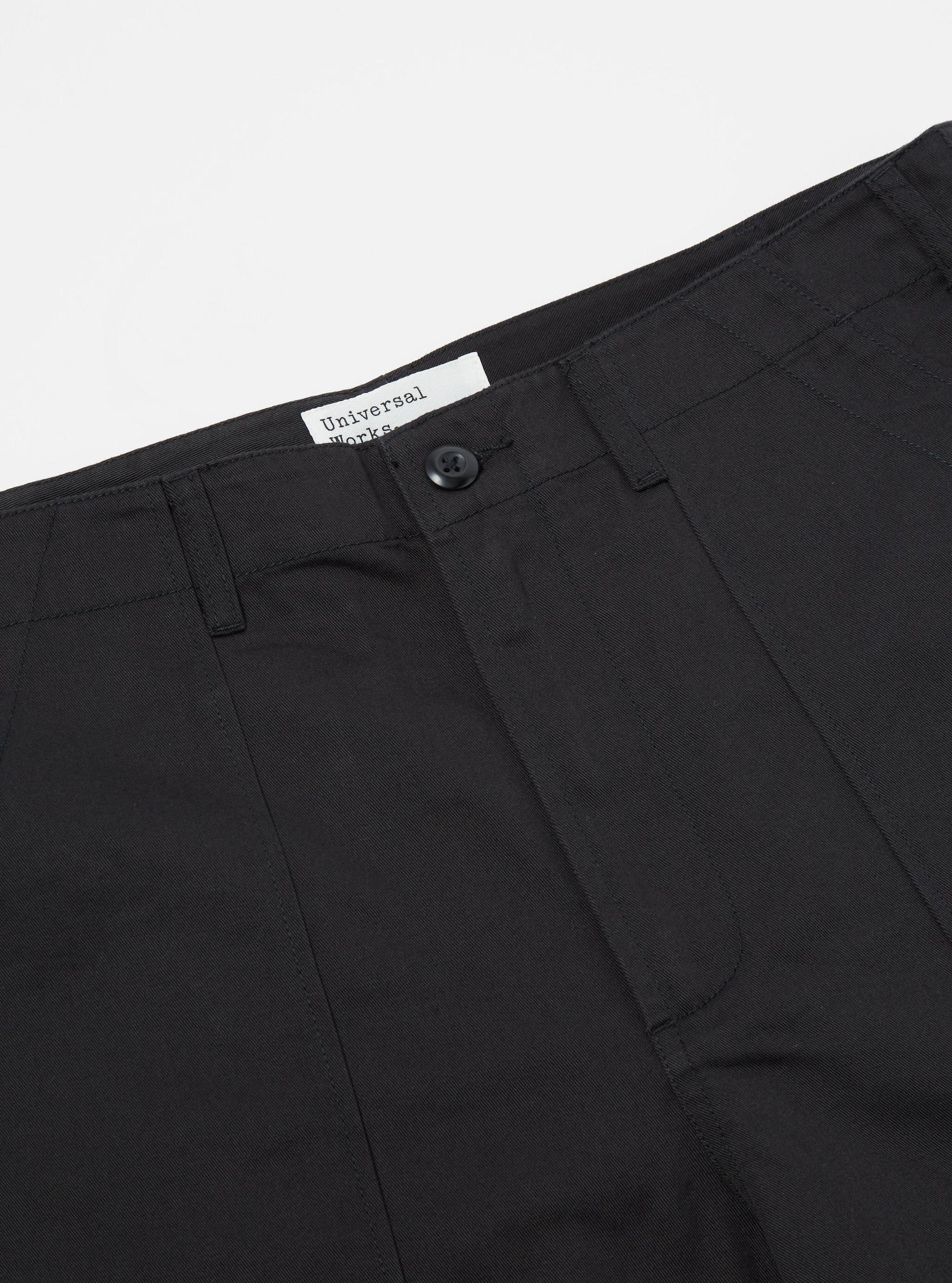 Universal Works Fatigue Pant in Black Twill Product Image
