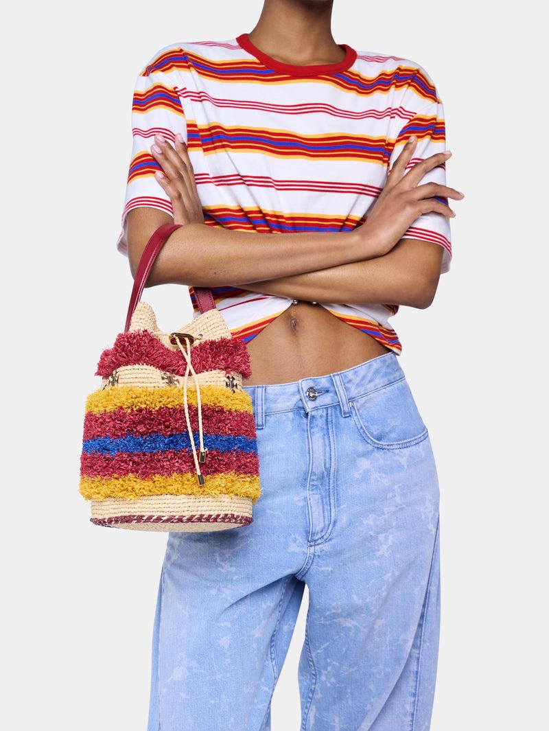 RAFFIA BUCKET BAG Product Image