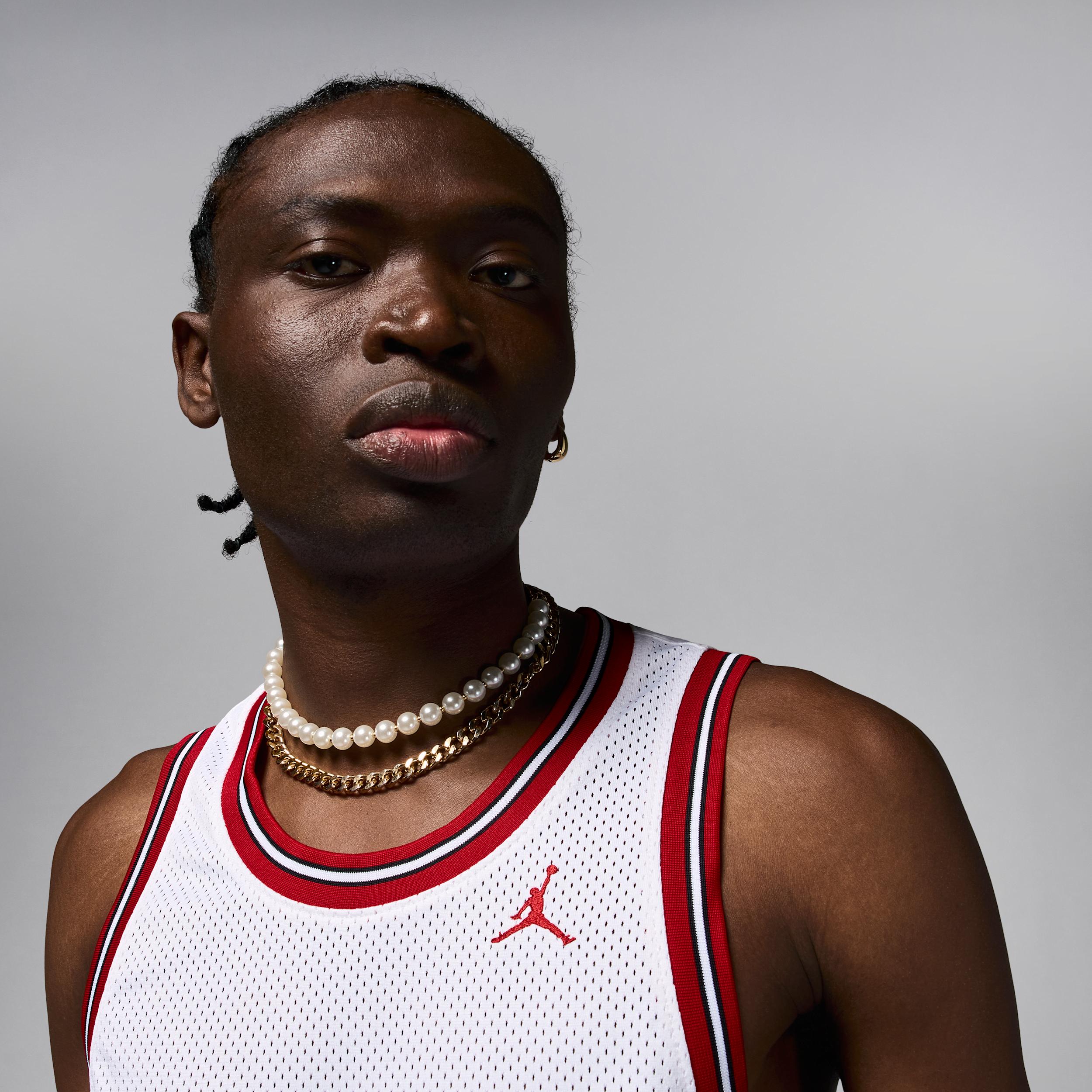 Mens Jordan Essentials Summer Jersey | HF9375-100 Product Image