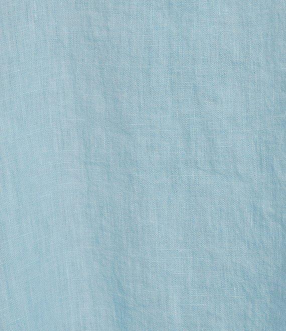 Bryn Walker Light Linen Round Neck Elbow Dolman Sleeve Tunic Product Image