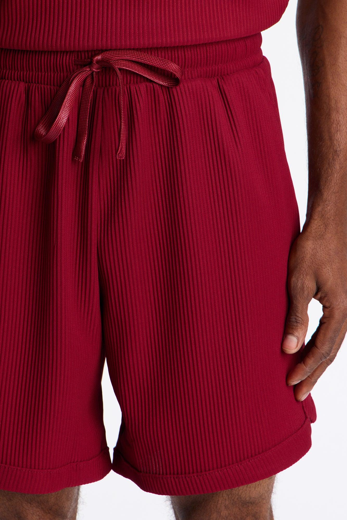 Show Up Basketball Short - Burgundy Product Image