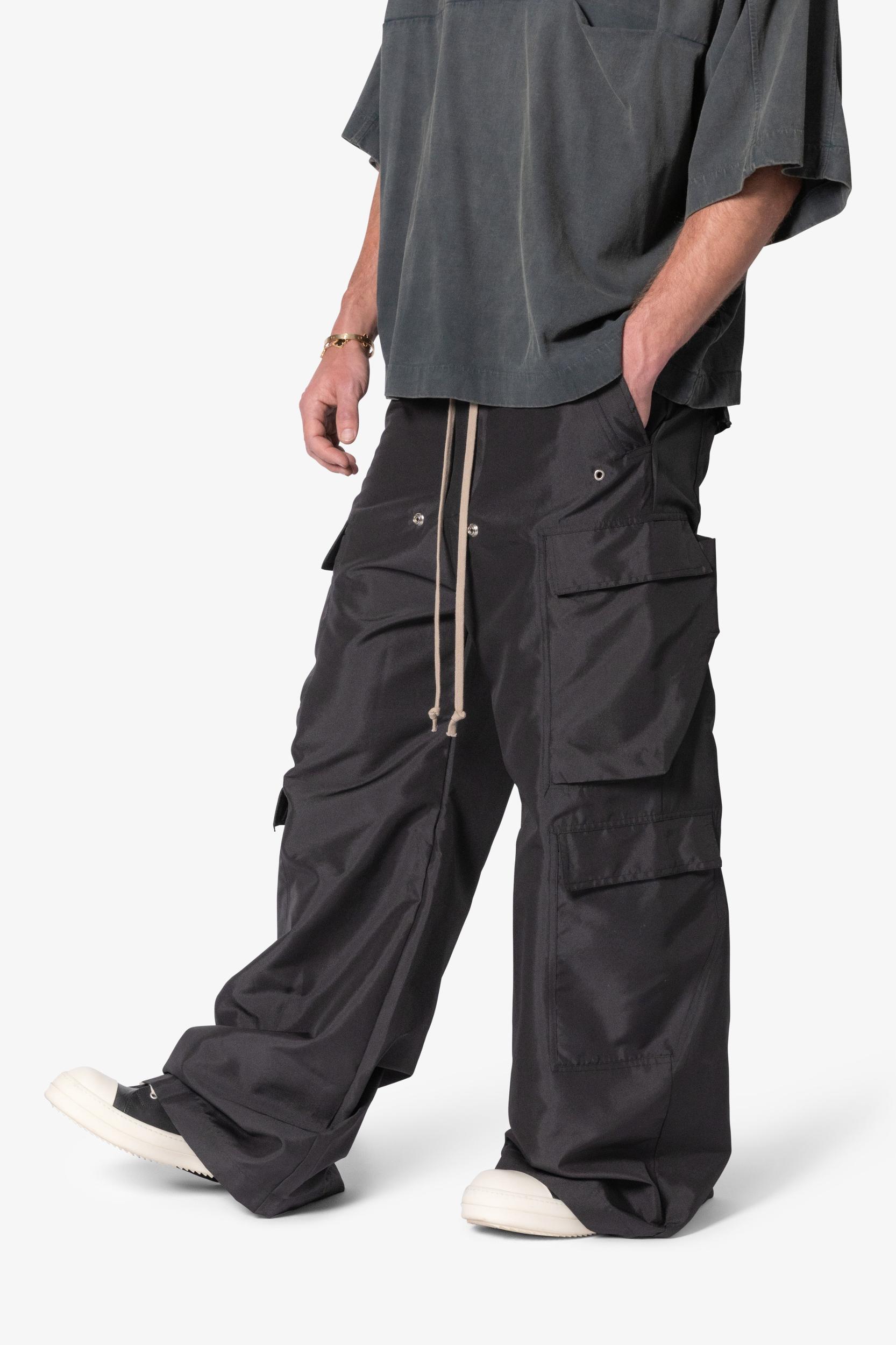 Rave Double Cargo Pants - Black Product Image