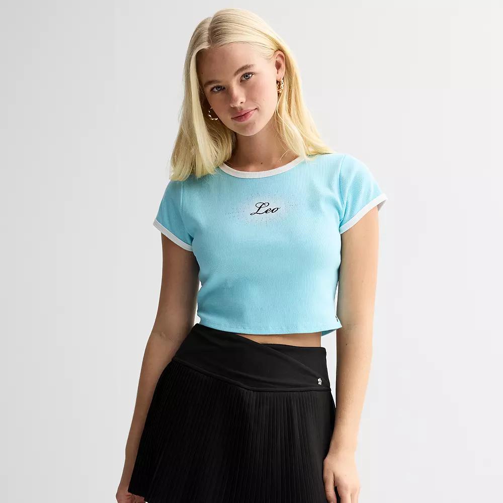 Women's Limited Too Zodiac Sign Baby Tee, Infant Girl's,  Product Image